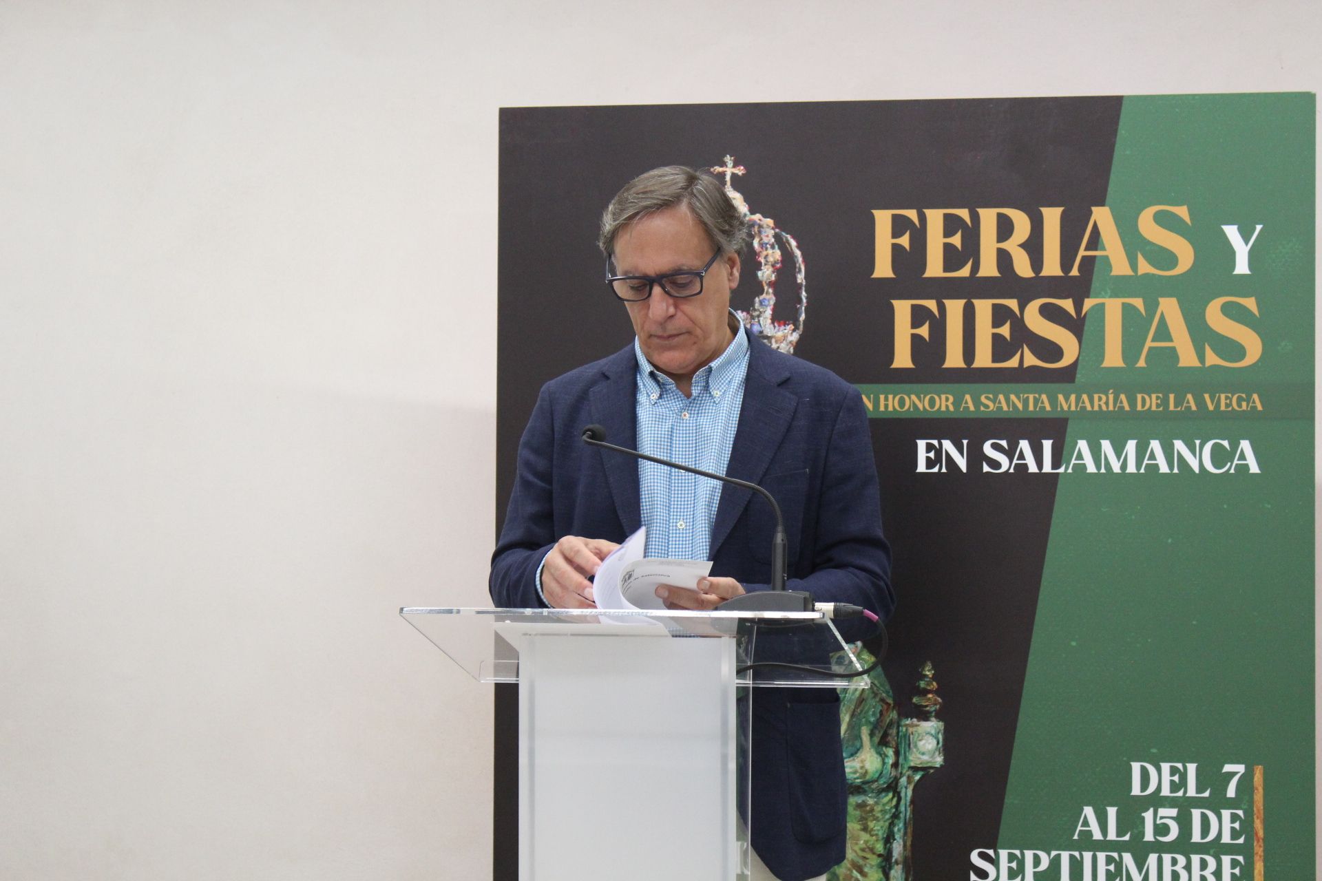 Presentación del cartel de ferias y fiestas de Salamanca