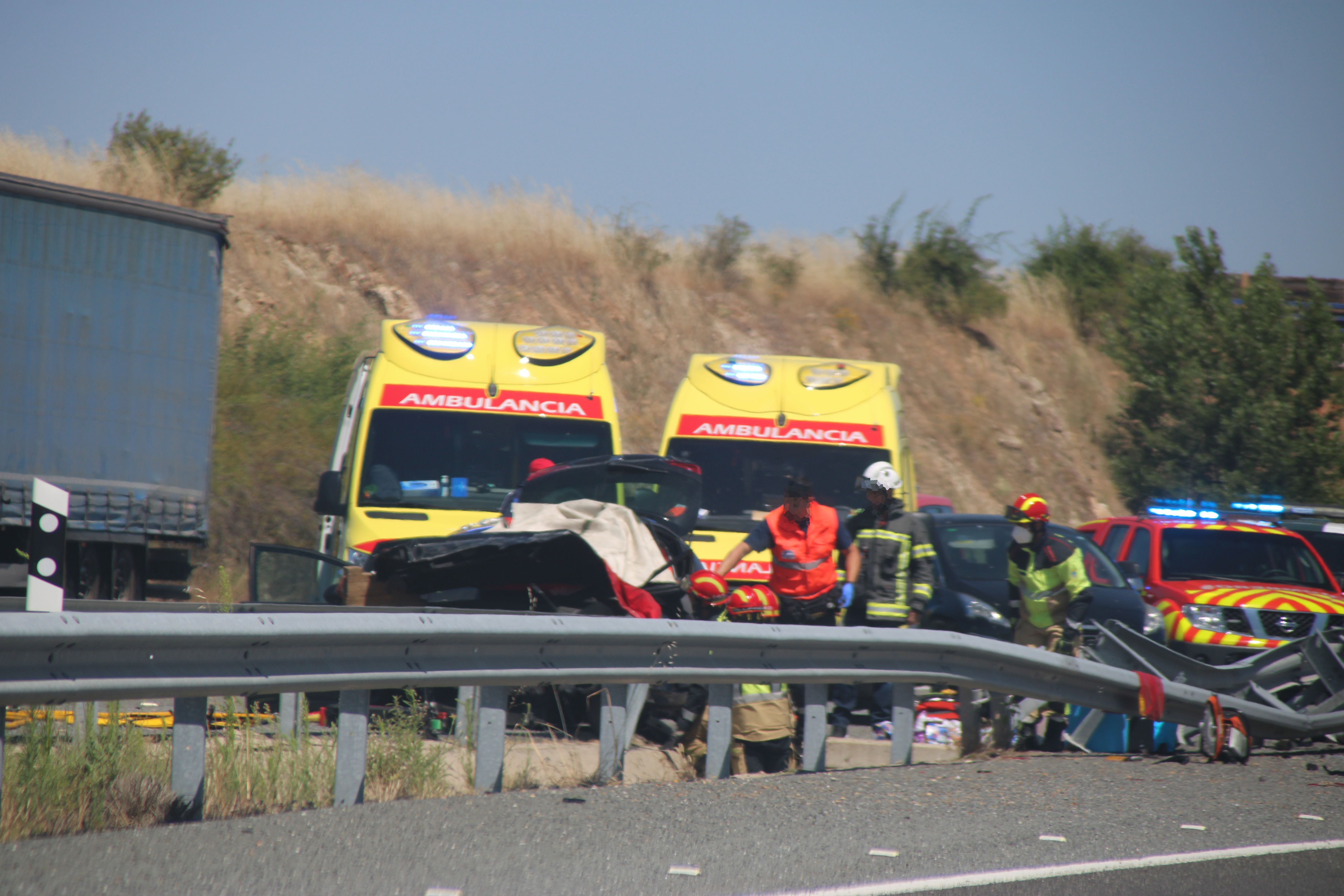 Grave Accidente De Tráfico En La A 66 A La Altura De Buenavista Con