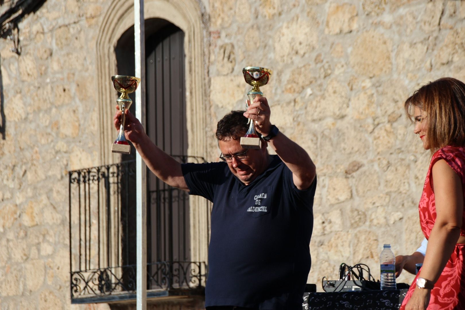 Pregón, chupinazo y comienzo de fiestas en Calzada de Valdunciel