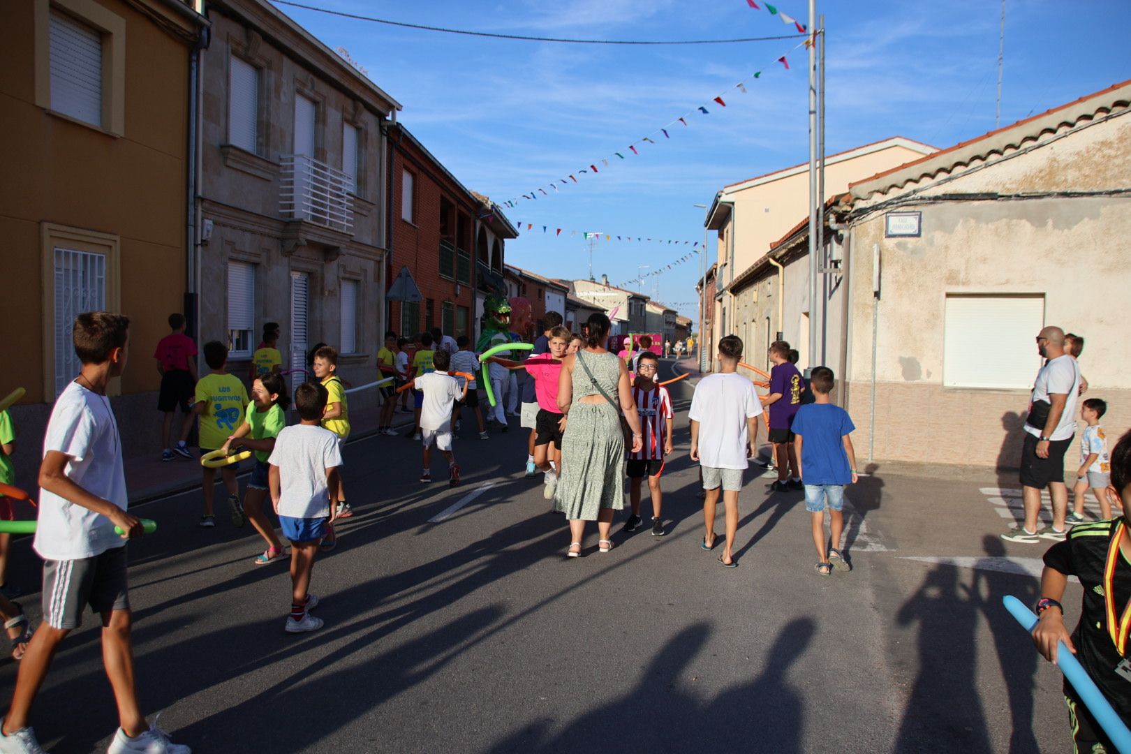 Encierro con carretones en Calzada de Valdunciel