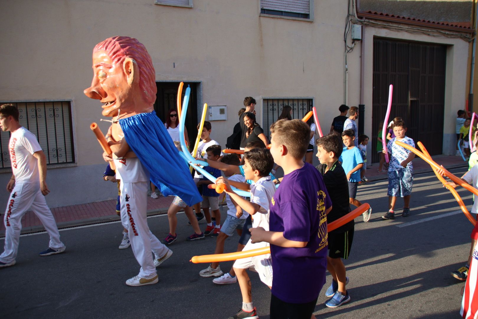 Encierro con carretones en Calzada de Valdunciel