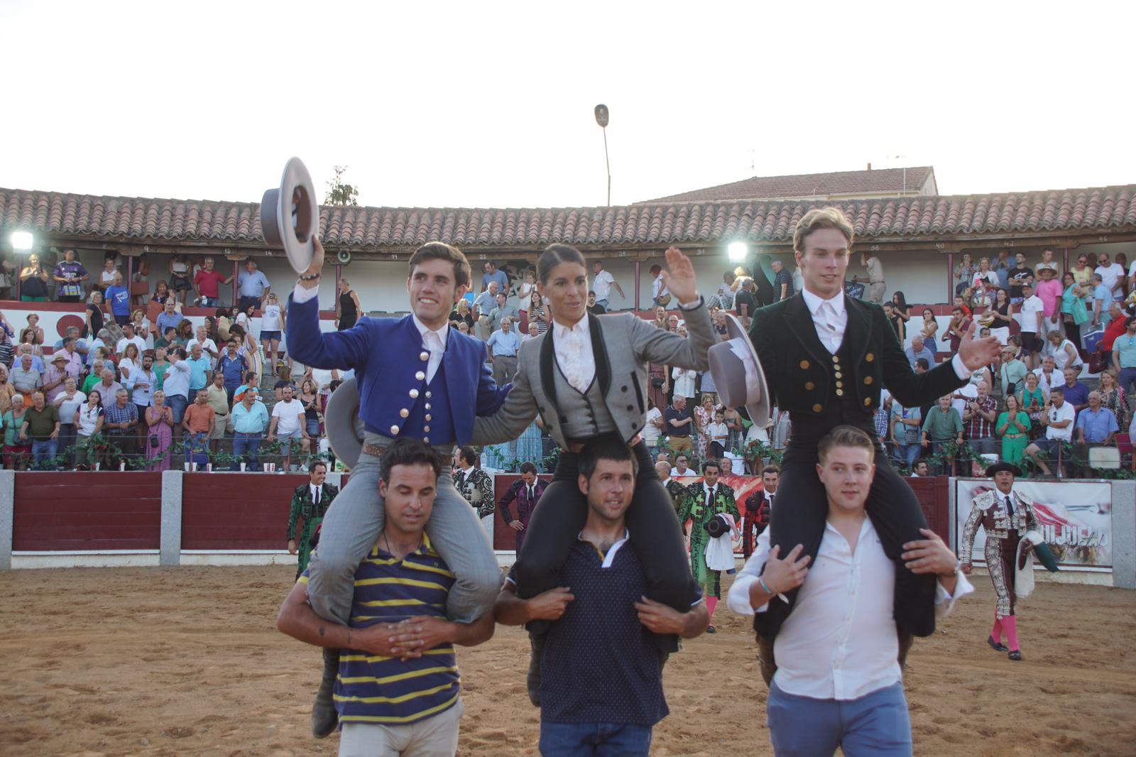 Corrida de rejones en Guijuelo