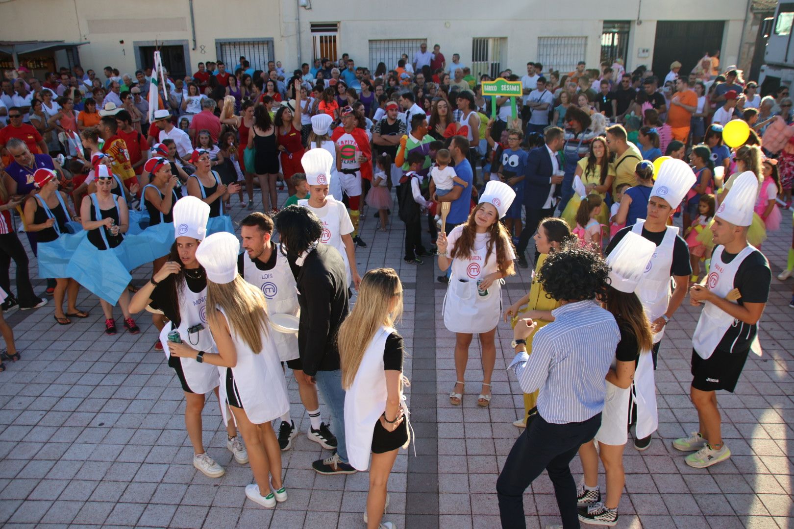 Concurso de disfraces en Calzada de Valdunciel