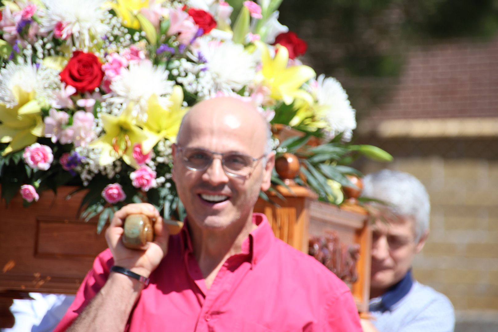 Procesión en honor a San Juan Bautista en La Vellés 