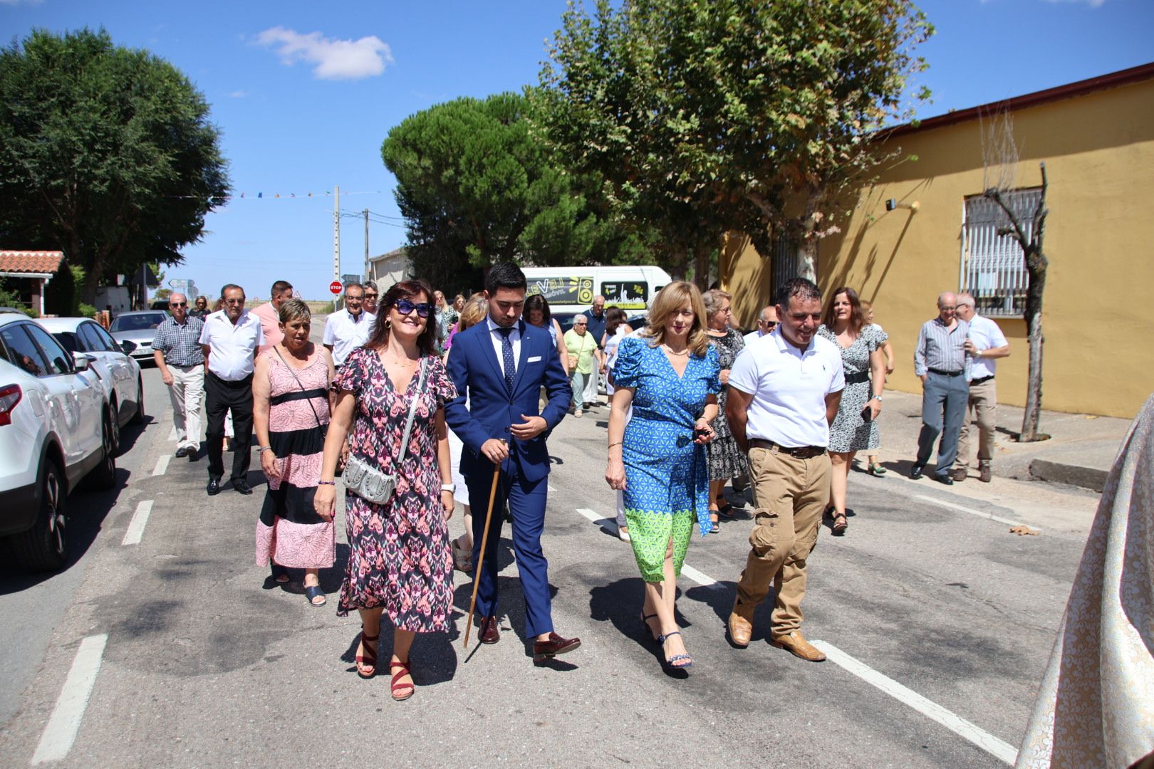 Procesión en honor a San Juan Bautista en La Vellés 