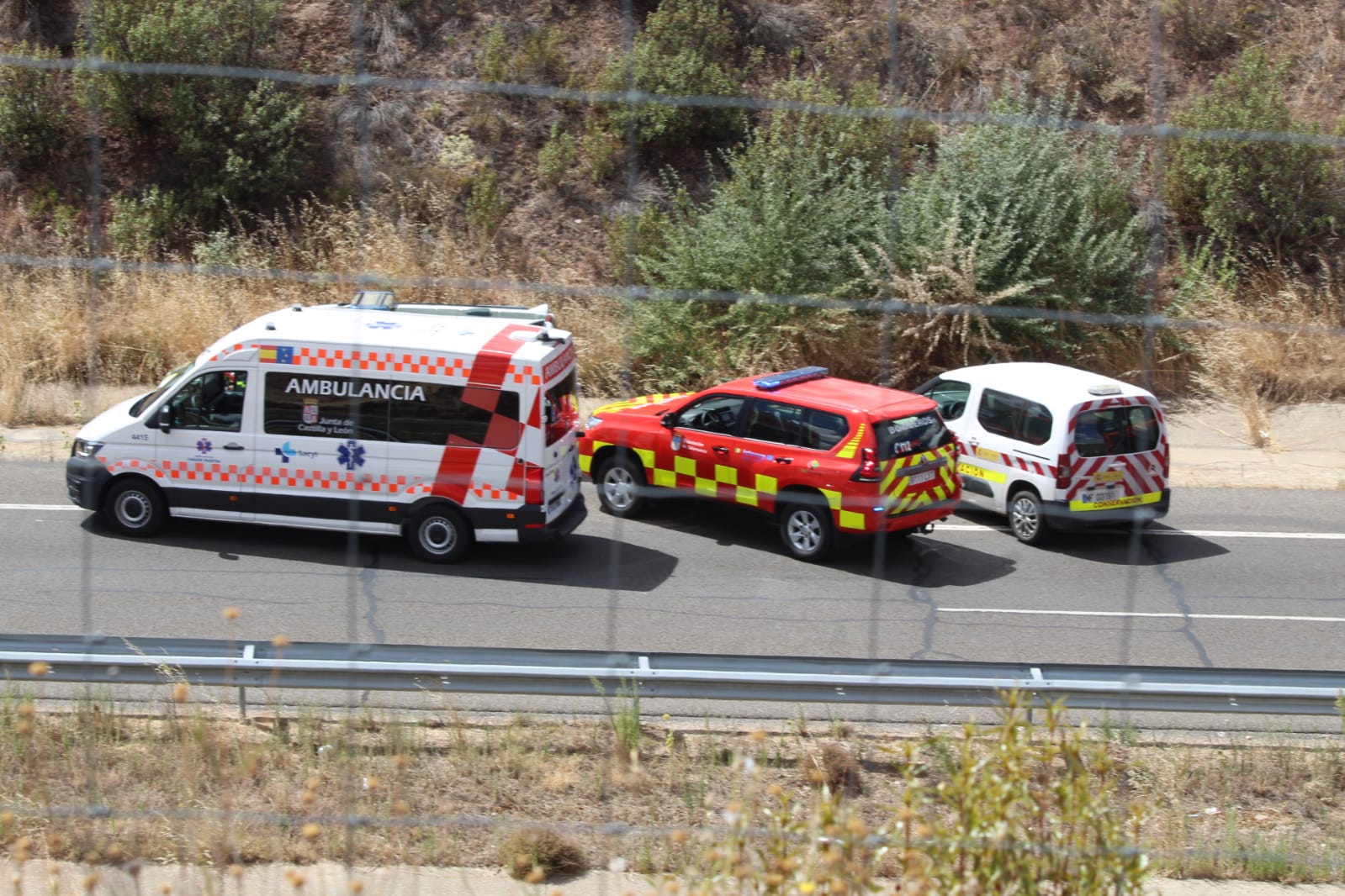  Gravísimo accidente en la A66, dirección Mozárbez