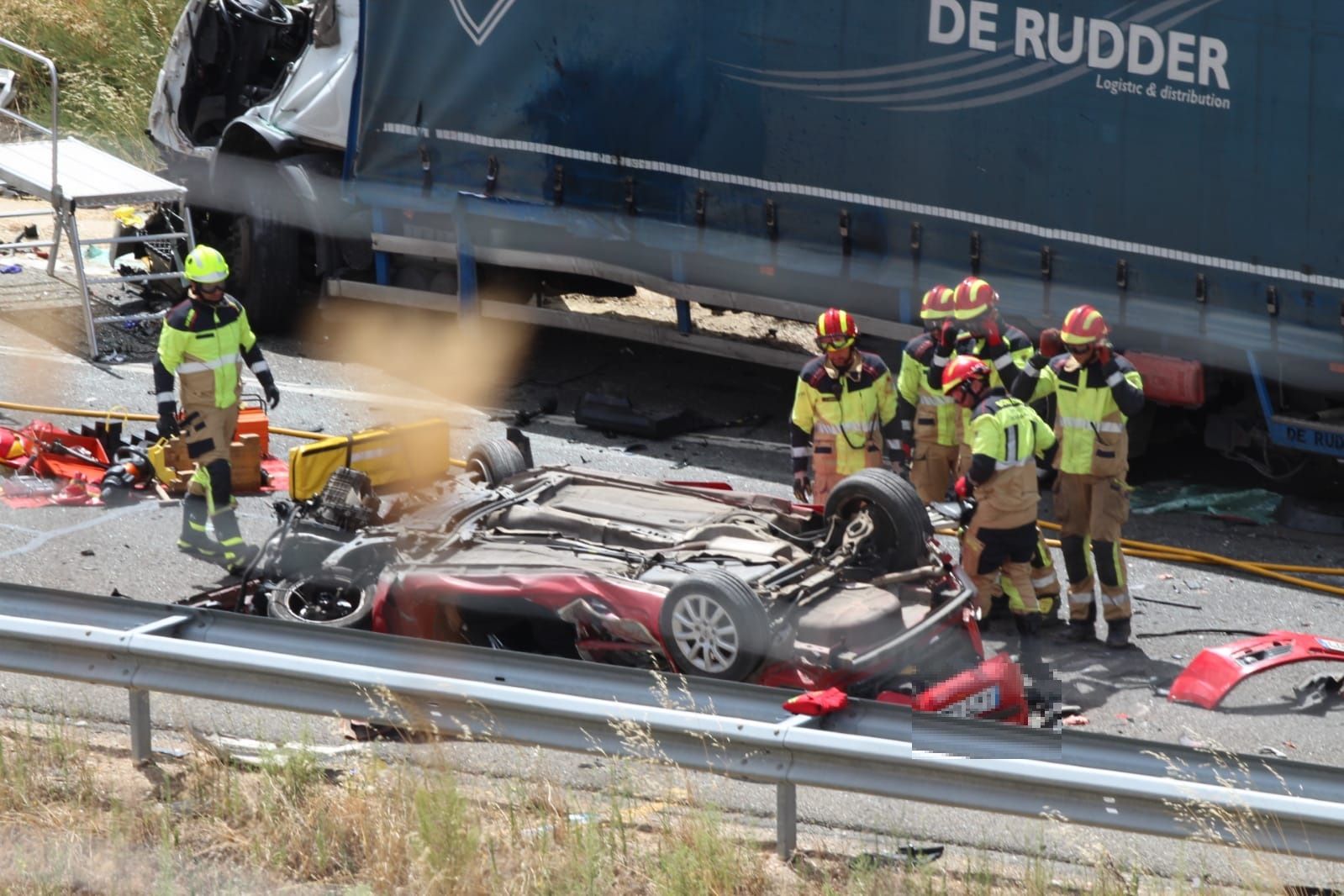  Gravísimo accidente en la A66, dirección Mozárbez (6)