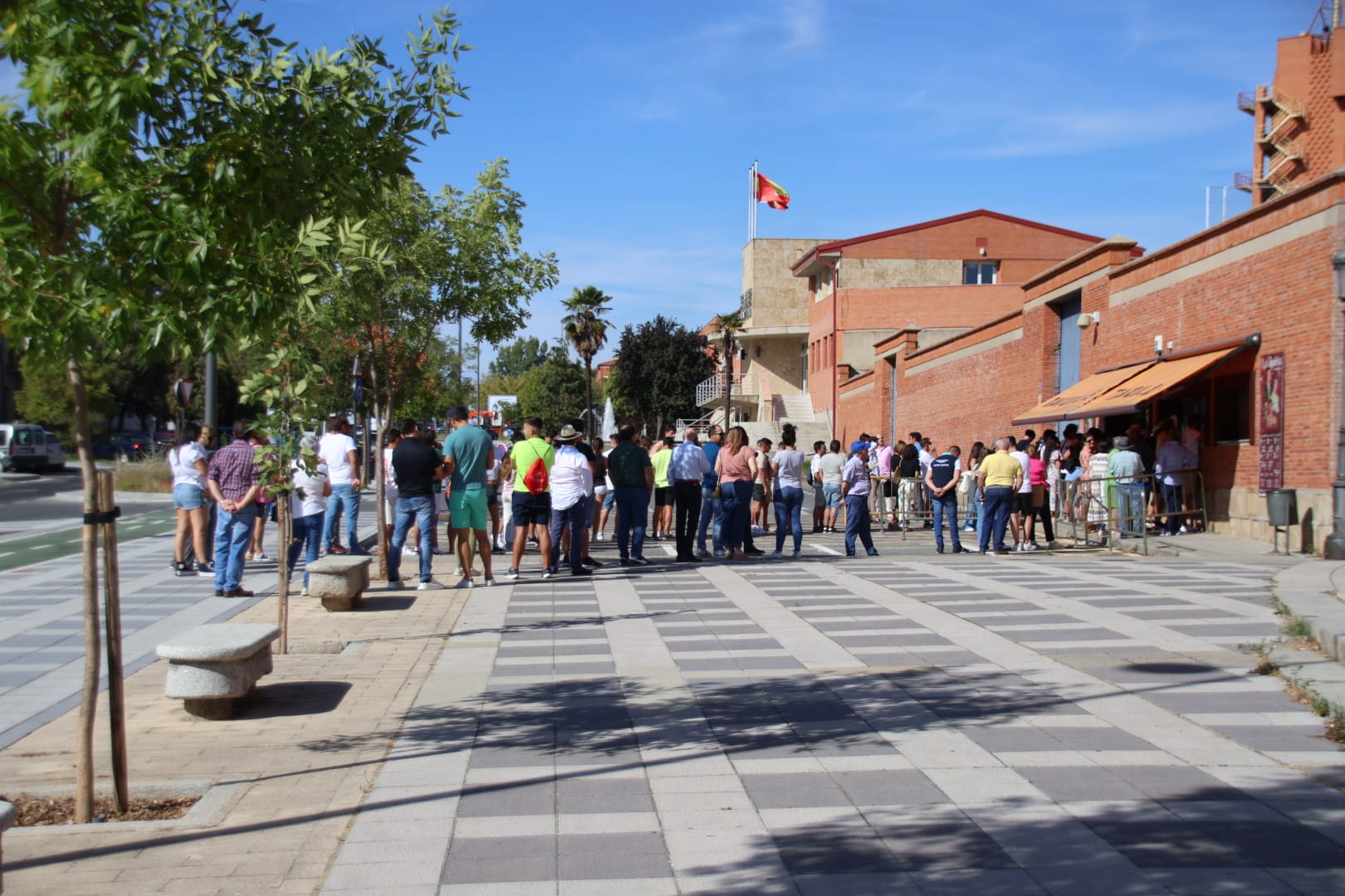 Colas en las taquillas de La Glorieta