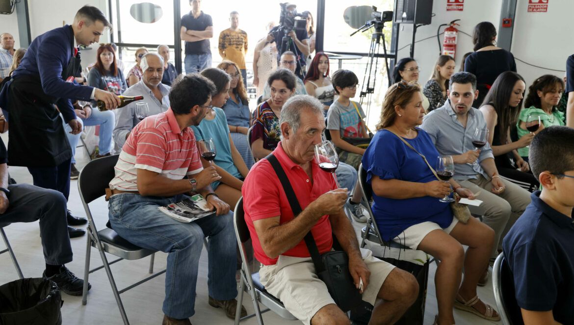  Los productos de la Sierra de Francia abren las catas y showcooking de Feria Agropecuaria. Foto Salamaq/Diputación de Salamanca