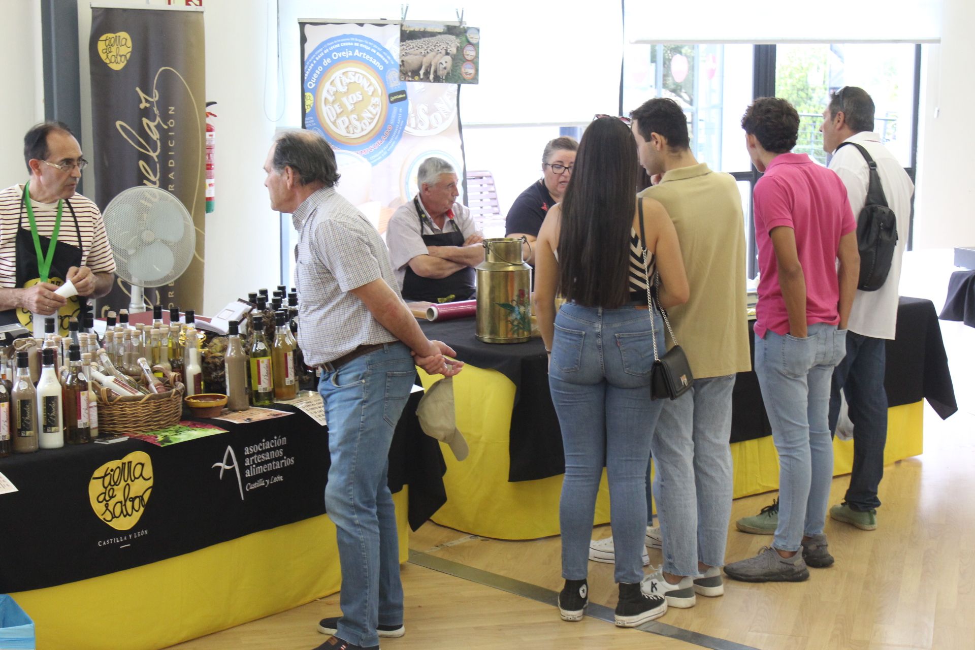 Ambiente en el cuarto día de Salamaq