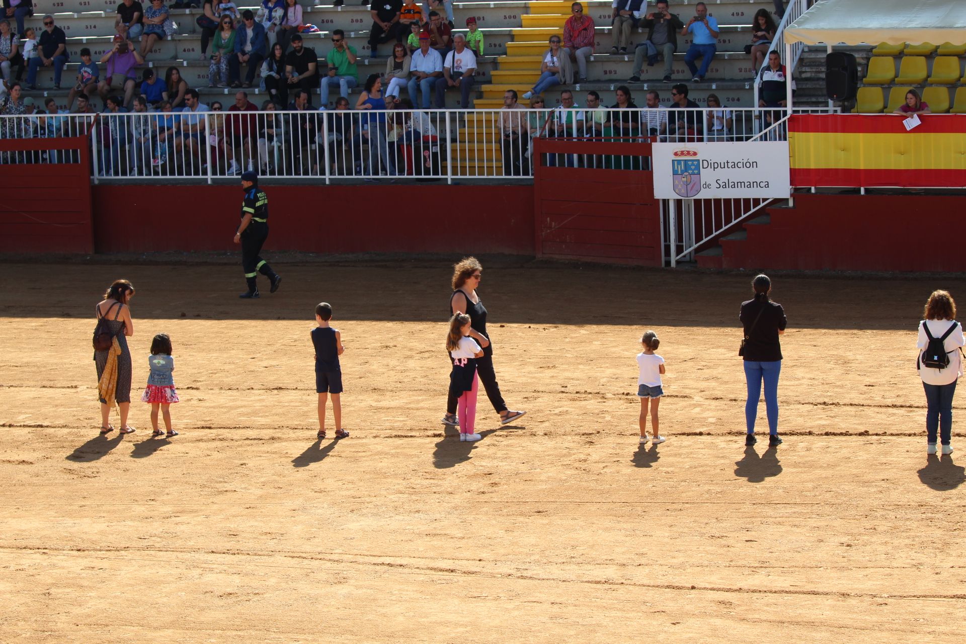 Exhibición de perros de la Policía Local