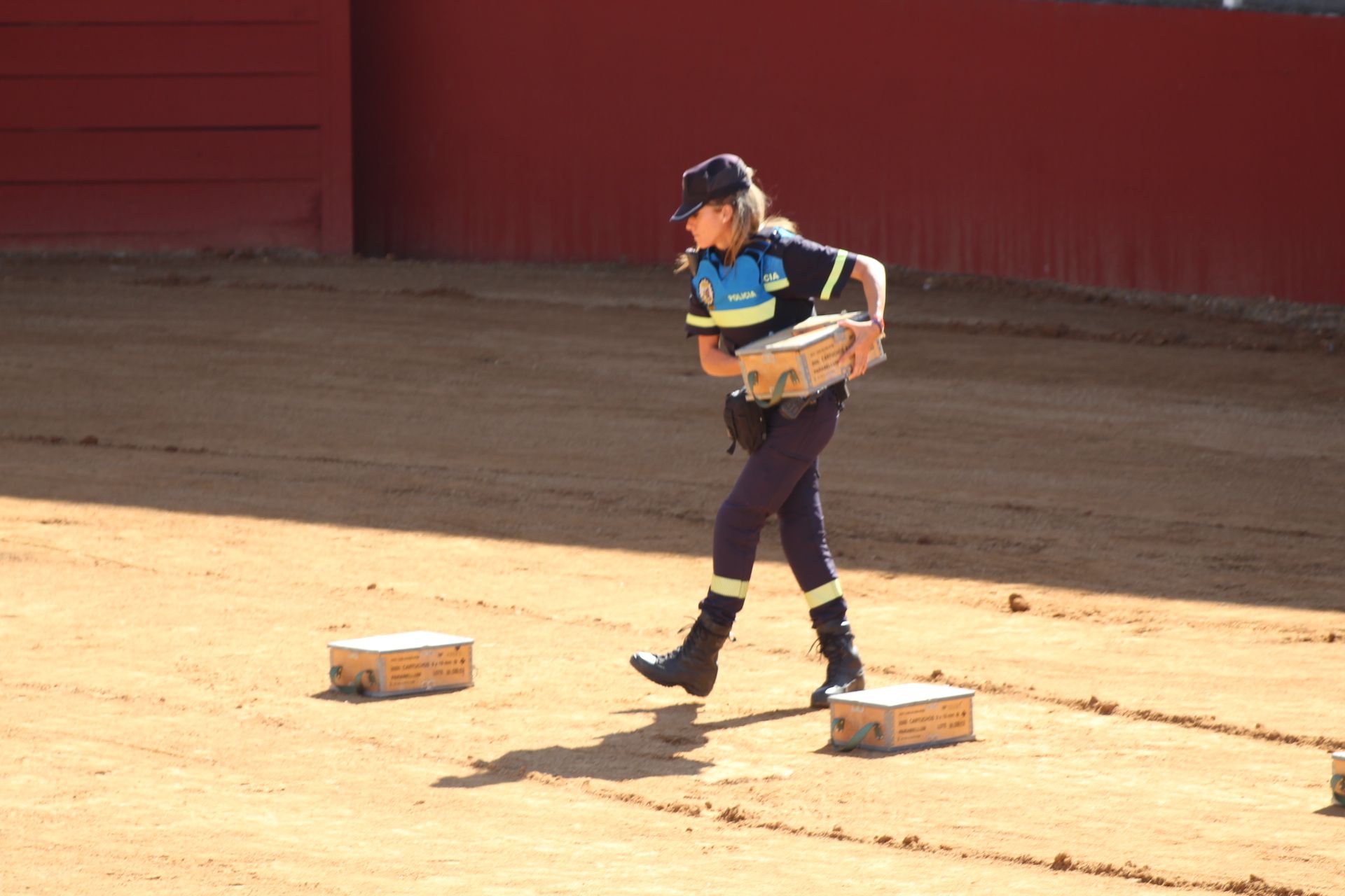 Exhibición de perros de la Policía Local