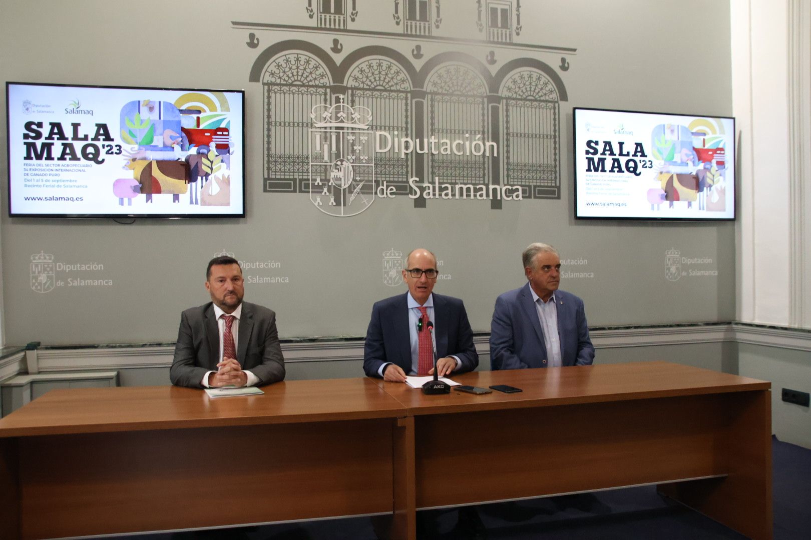 Javier Iglesias realiza el balance de la Feria SALAMAQ 2023