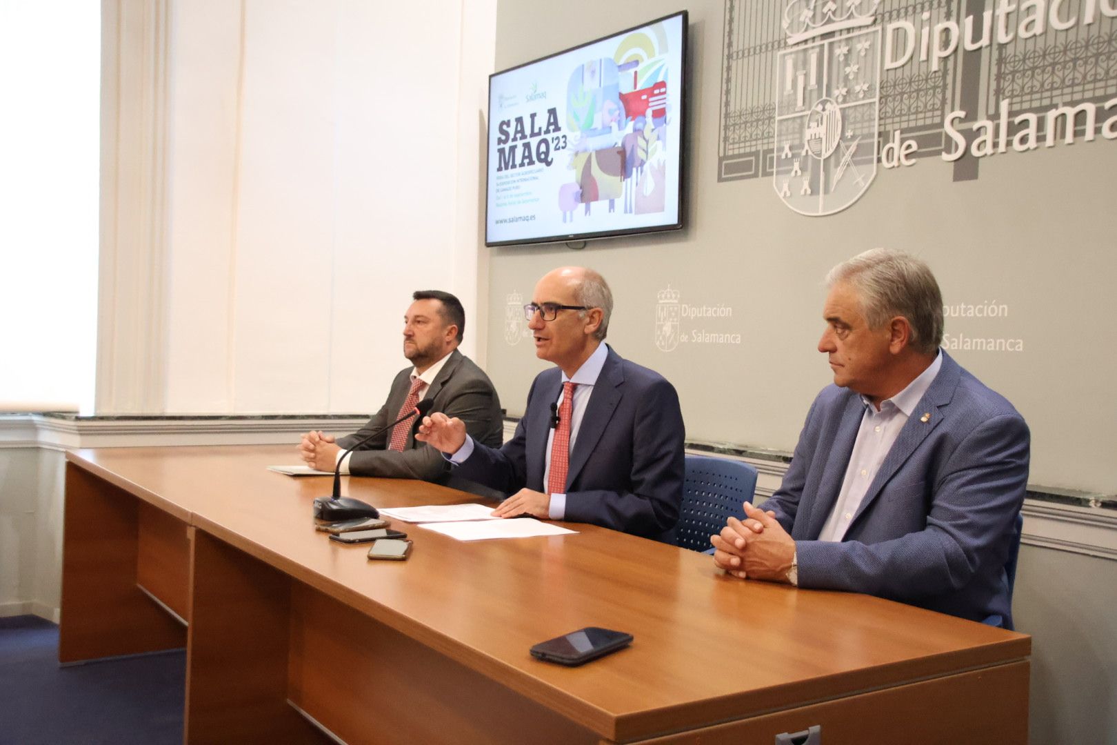 Javier Iglesias realiza el balance de la Feria SALAMAQ 2023