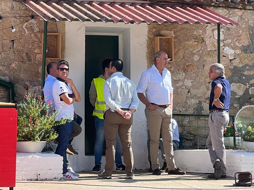 Ambiente durante el sorteo de los toros de El Vellosino, domingo, 10 de septiembre de 2023. Fotos S24H