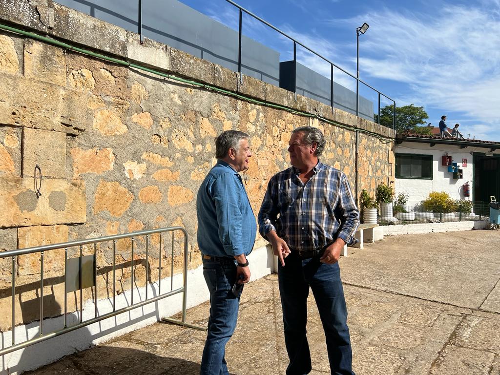 Ambiente durante el sorteo de los toros de El Vellosino, domingo, 10 de septiembre de 2023. Fotos S24H