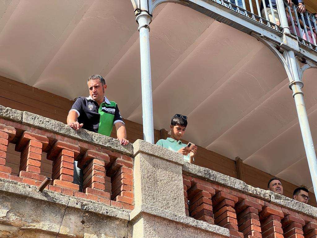 Ambiente durante el sorteo de los toros de El Vellosino, domingo, 10 de septiembre de 2023. Fotos S24H