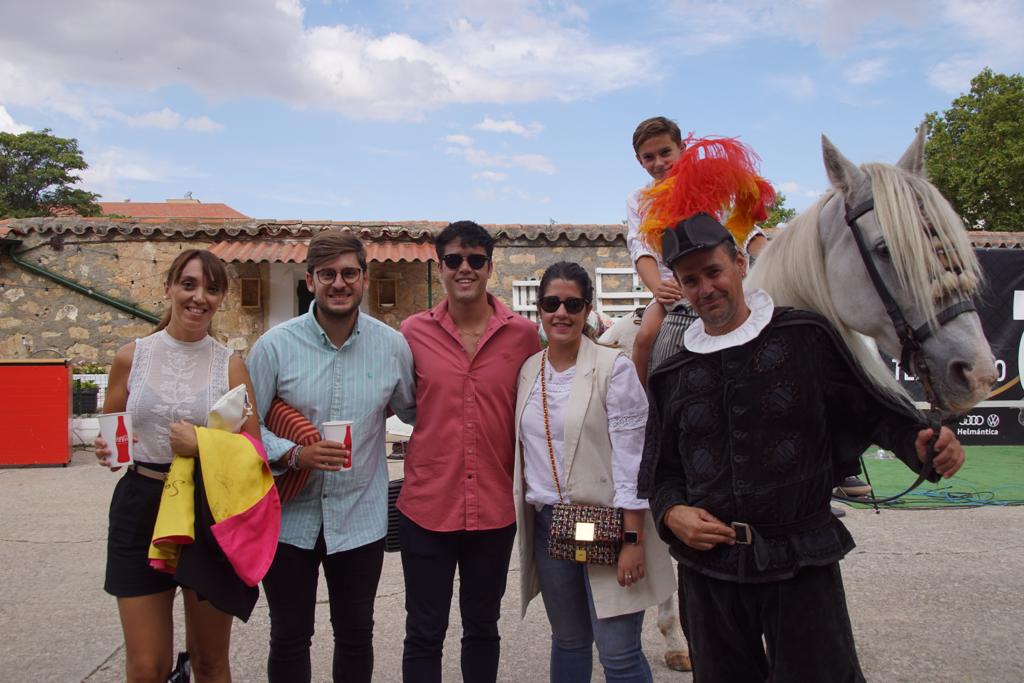 El ambiente en el patio de cuadrilla de La Glorieta este domingo, 10 de septiembre