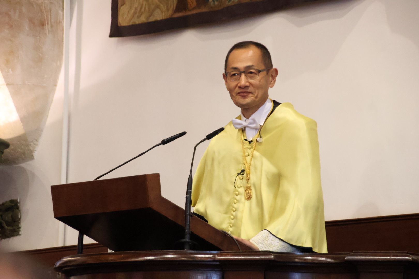 La Universidad de Salamanca inviste doctor ‘honoris causa’ al Nobel en Medicina japonés Shinya Yamanaka