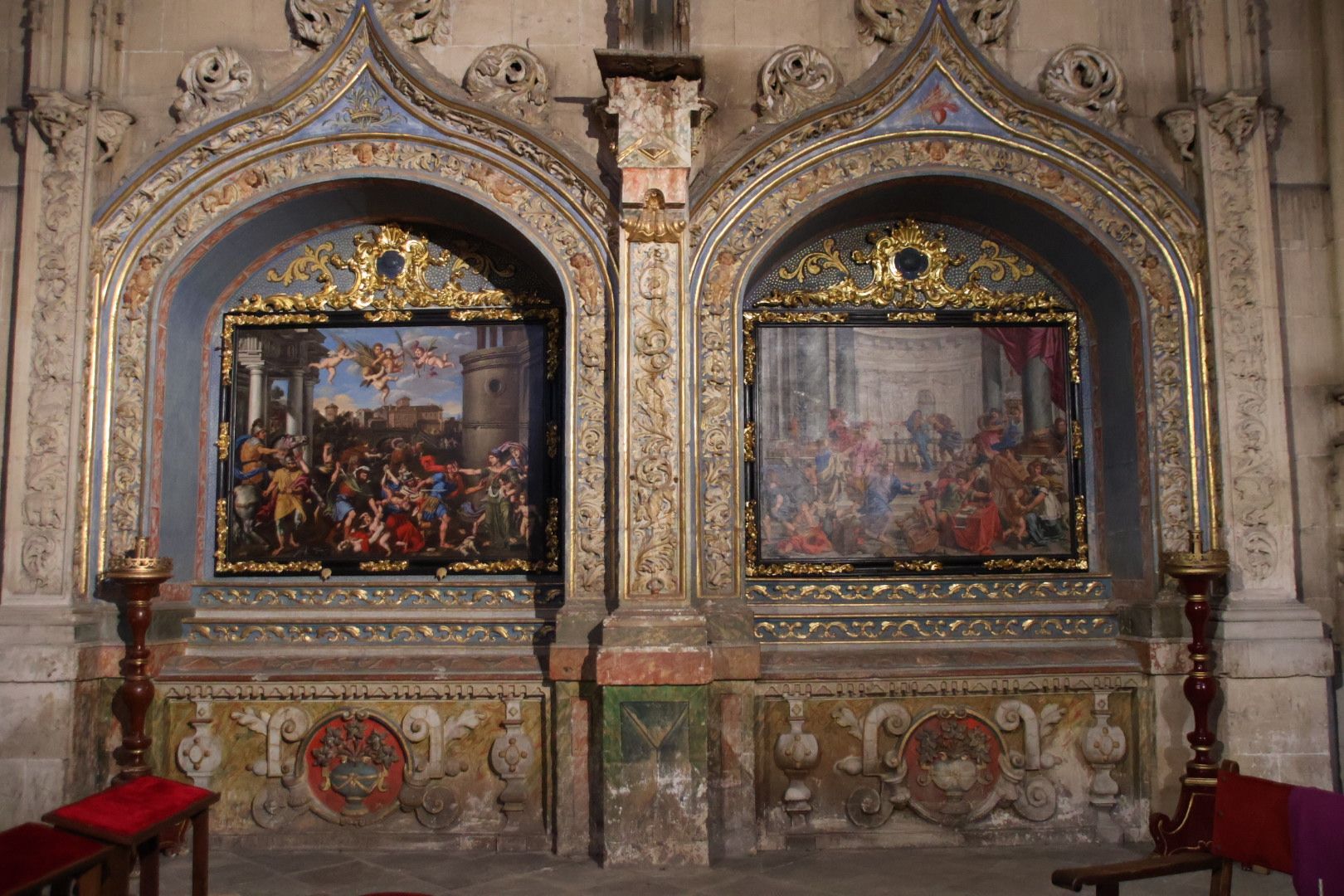 Restauracion de obras en la catedral 