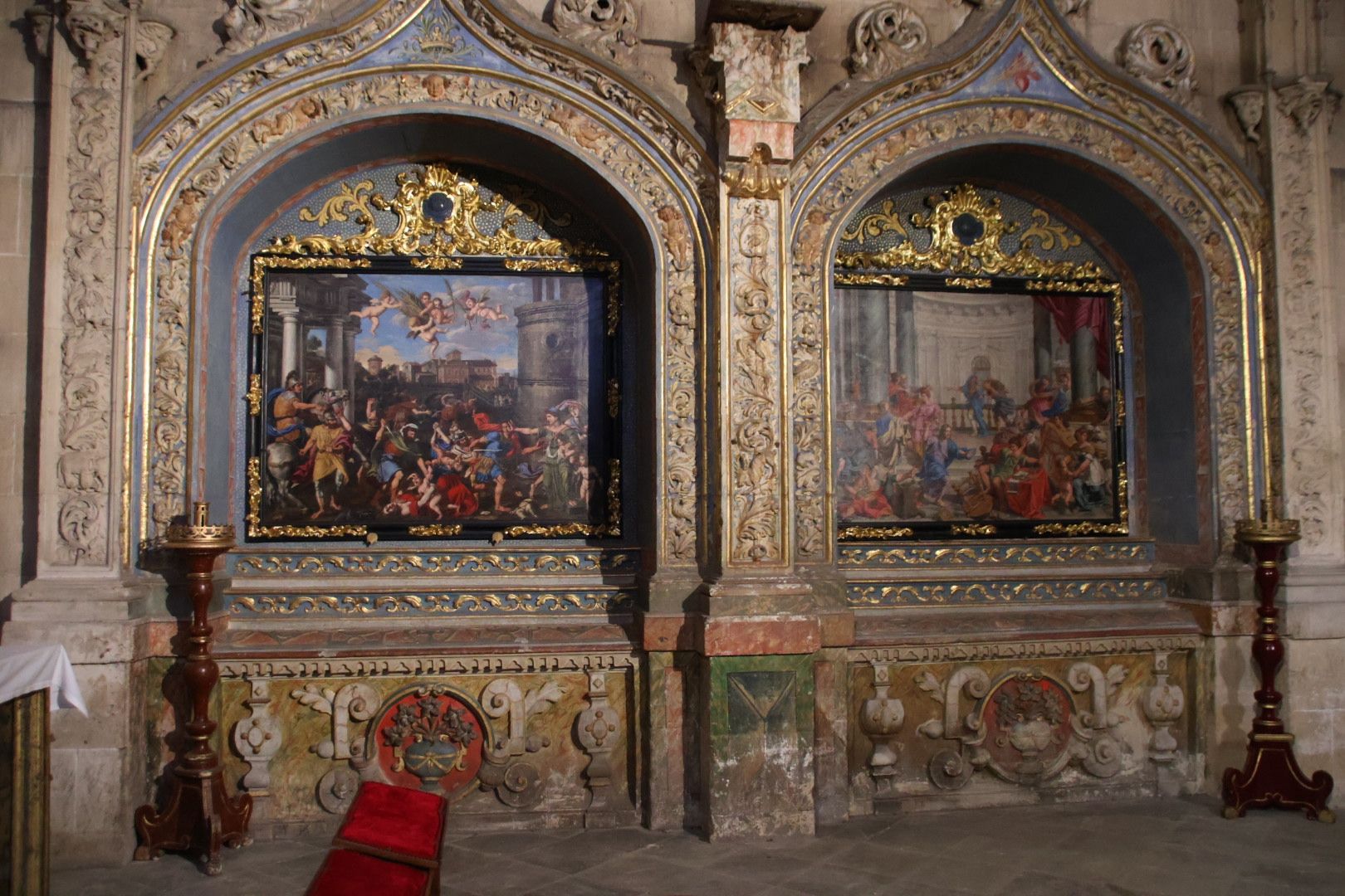 Restauracion de obras en la catedral 