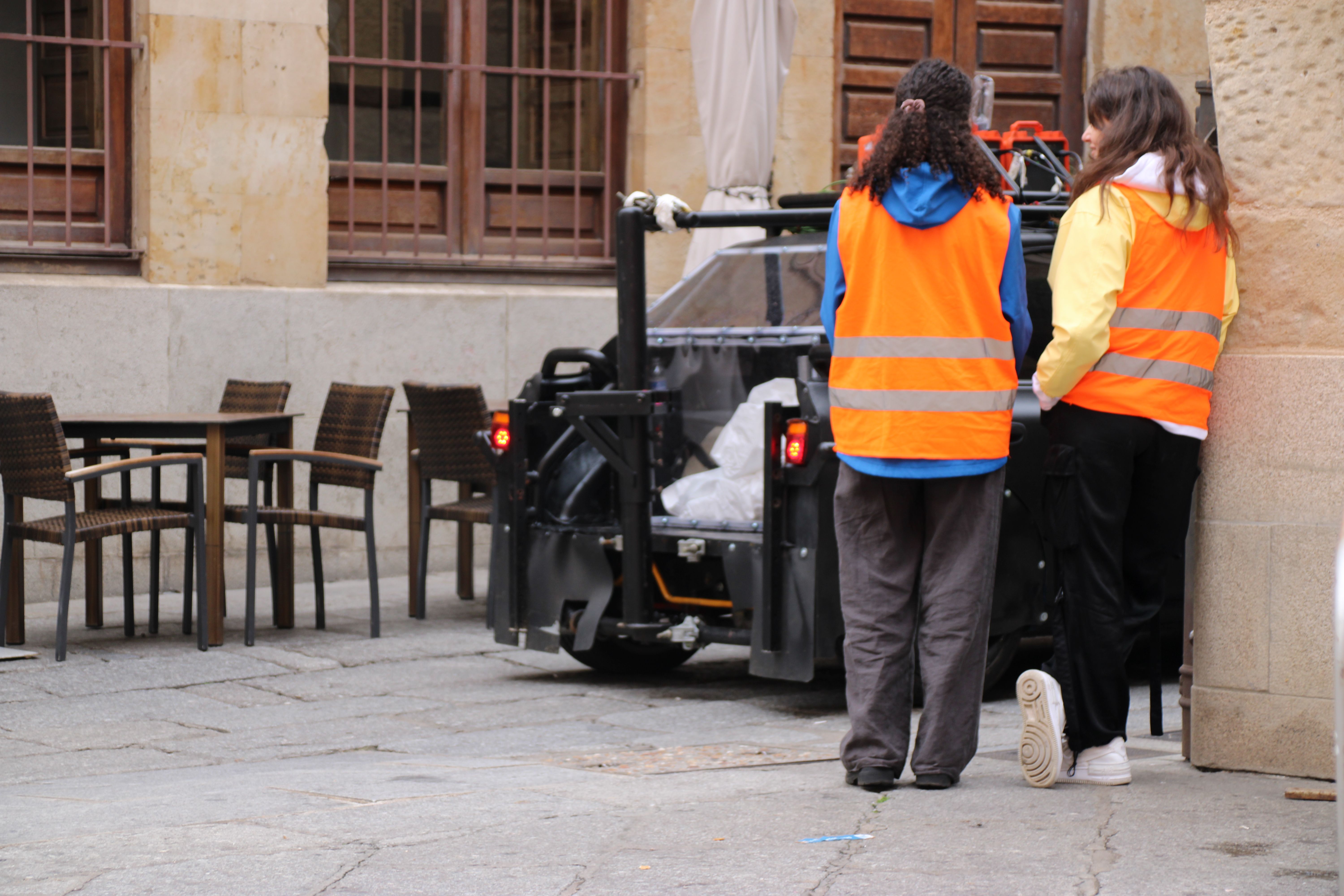 Primer día de rodaje de la película de Bollywood en Salamanca 