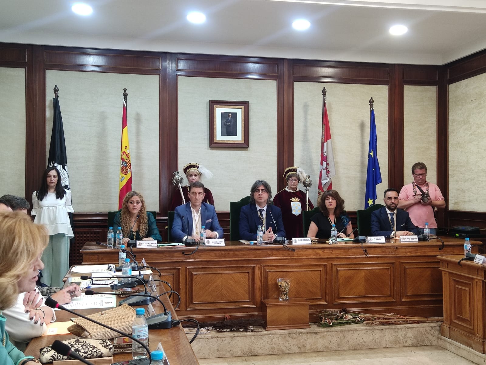 Pleno de toma de posesión en el Ayuntamiento de Béjar