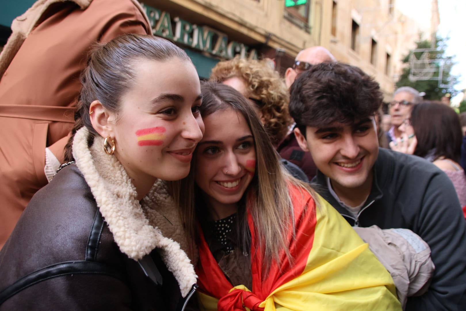 Multitudinaria protesta del Partido Popular contra la amnistía en Salamanca. Fotos Andrea M (14)