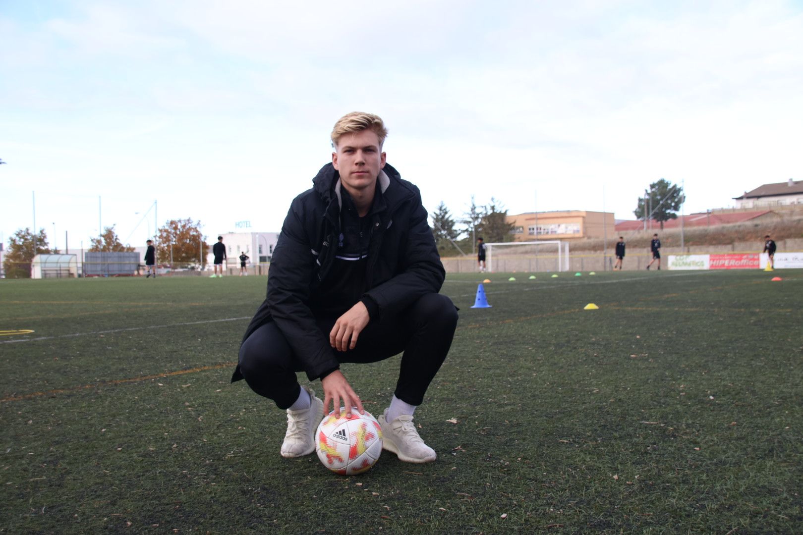 Steffan Witmer, jugador juvenil de Unionistas 4 | FOTO ANDREA MATEOS