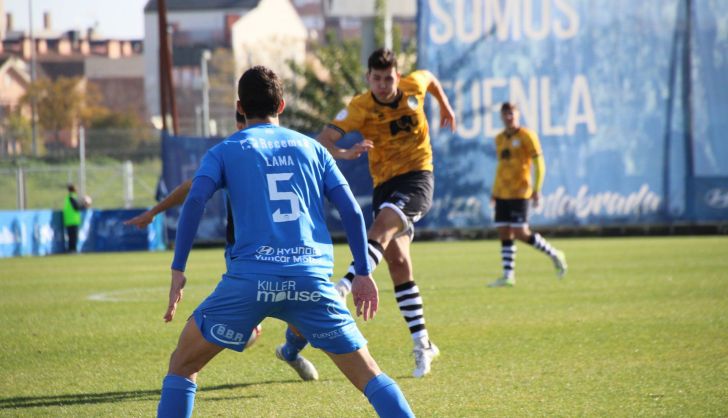 Teijeira dispara ante el Fuenlabrada | FOTO UNIONISTAS CF