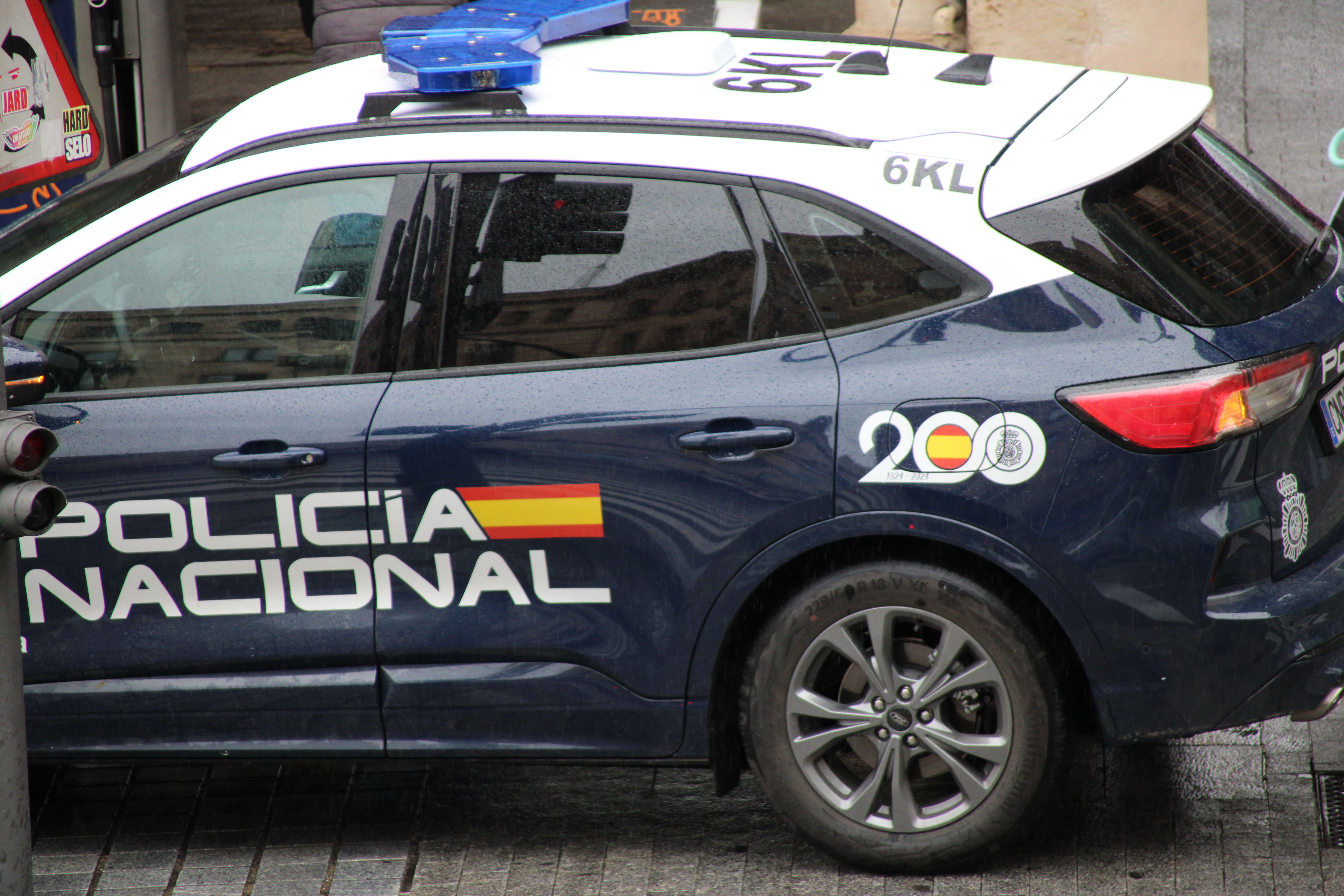 Coche Policía Nacional en Salamanca