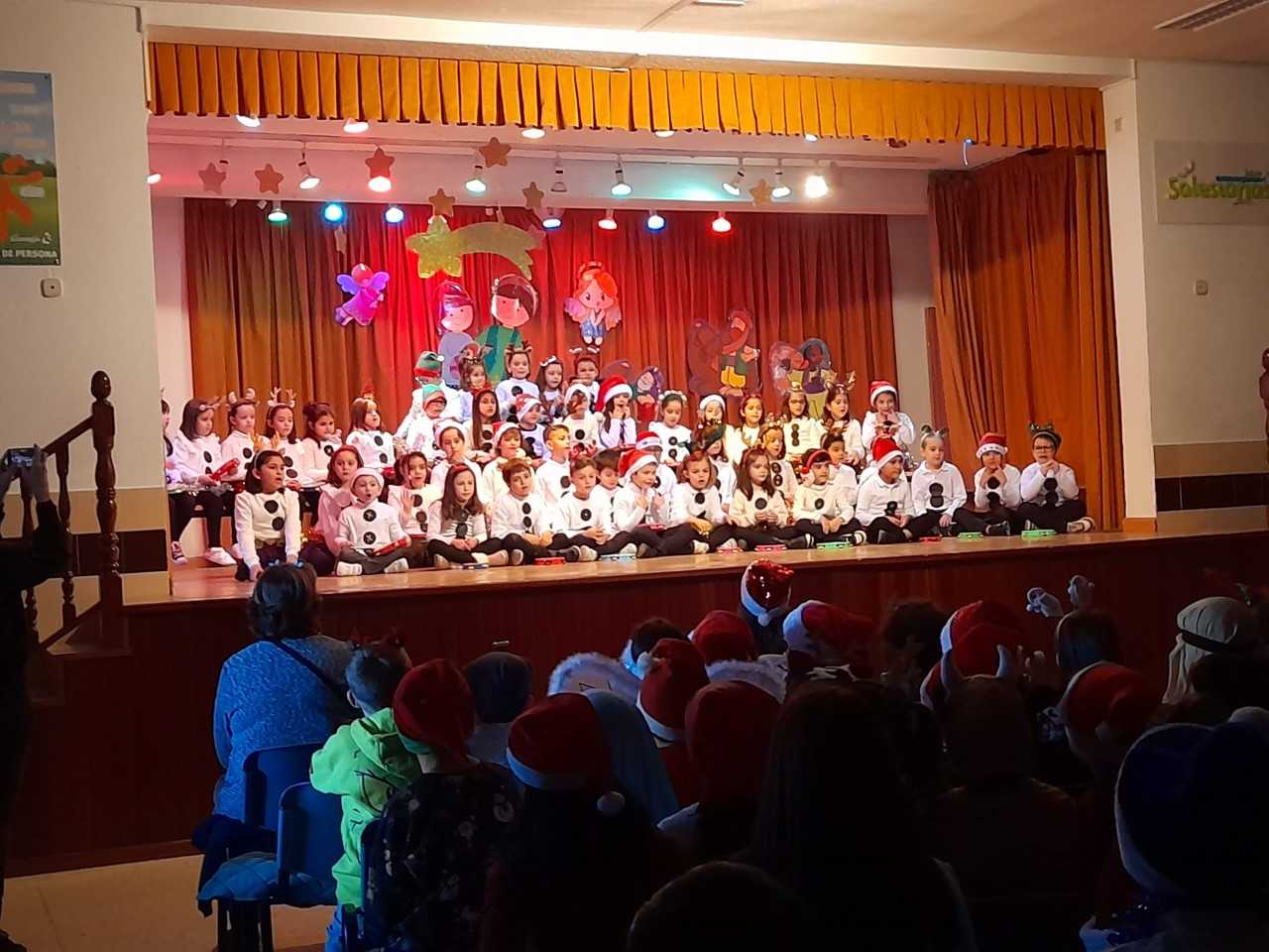 Colegio San Juan Bosco en la celebración de la Navidad