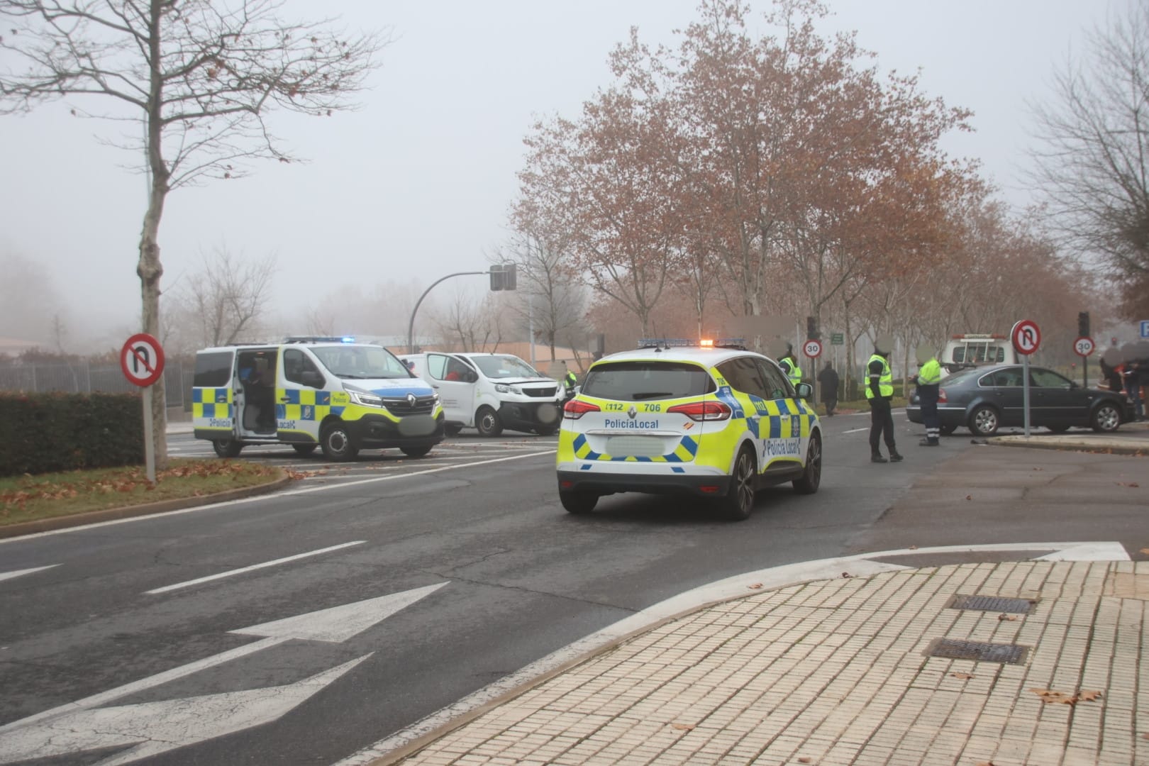 Galer A Accidente En La Avenida Vicente Del Bosque