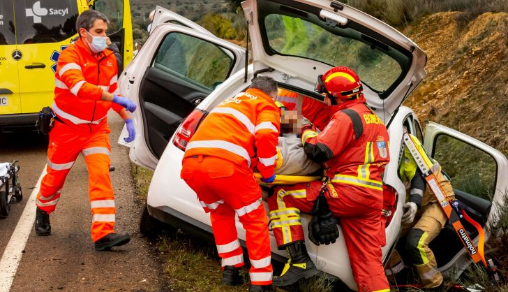 GALERÍA | Dos Mujeres Heridas En Un Accidente De Tráfico En La ...