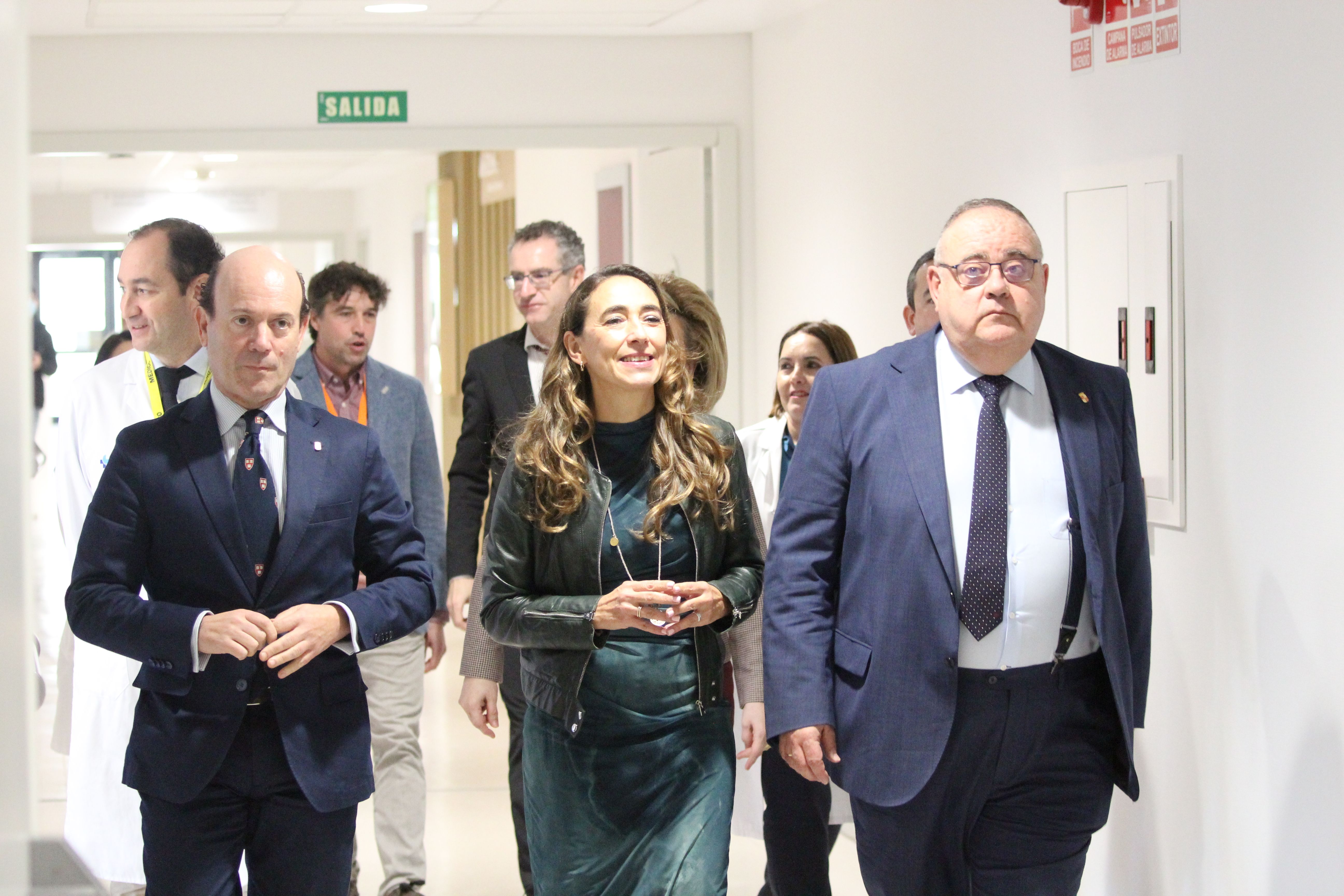 Presentación de la gerente del Complejo Asistencial Universitario de Salamanca, Carmen Rodriguez.