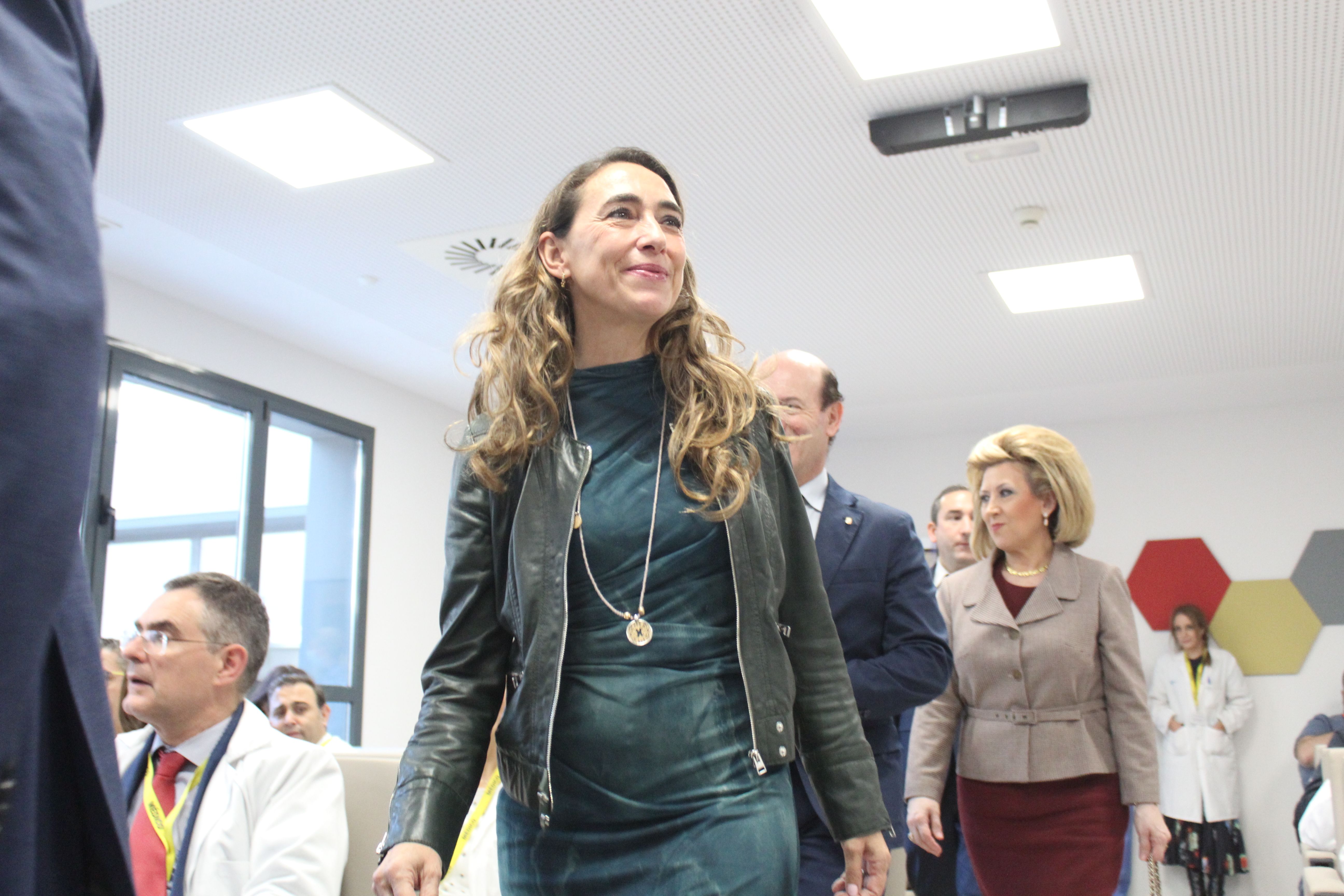 Presentación de la gerente del Complejo Asistencial Universitario de Salamanca, Carmen Rodriguez.