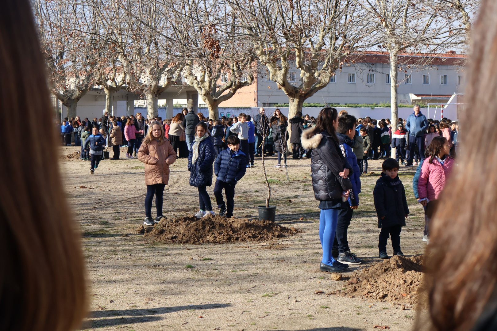 Carlos García Carbayo, presenta el nuevo programa de educación ambiental ‘Patios por el Clima’