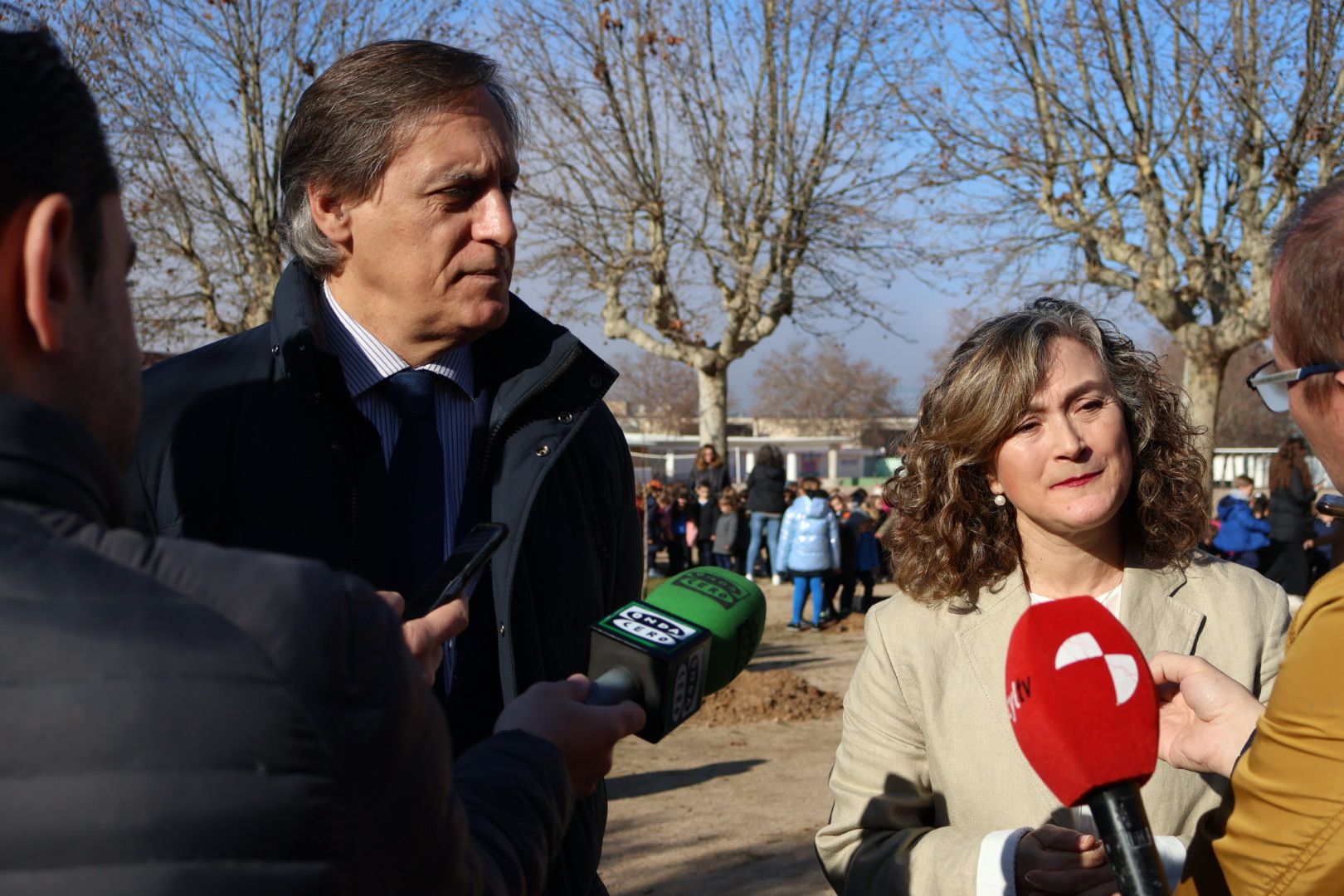 Carlos García Carbayo, presenta el nuevo programa de educación ambiental ‘Patios por el Clima’