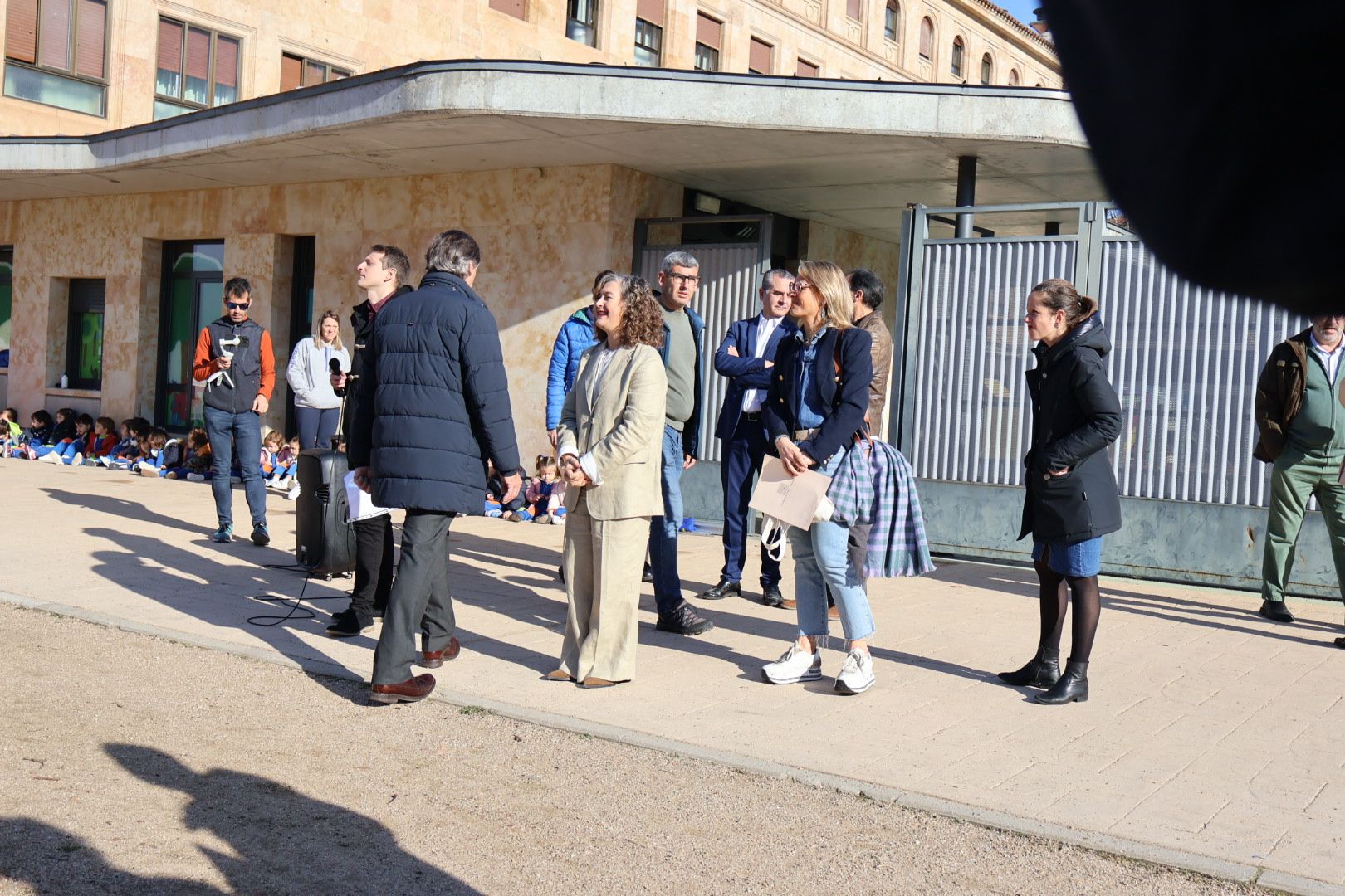 Carlos García Carbayo, presenta el nuevo programa de educación ambiental ‘Patios por el Clima’