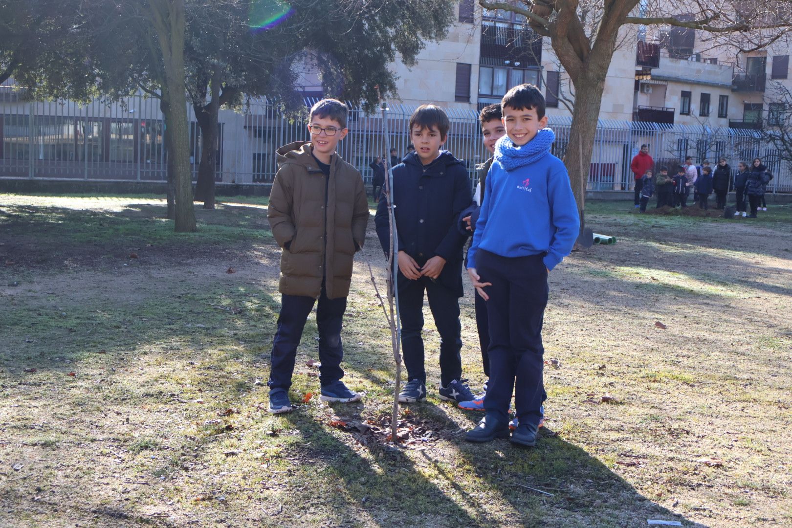 Carlos García Carbayo, presenta el nuevo programa de educación ambiental ‘Patios por el Clima’