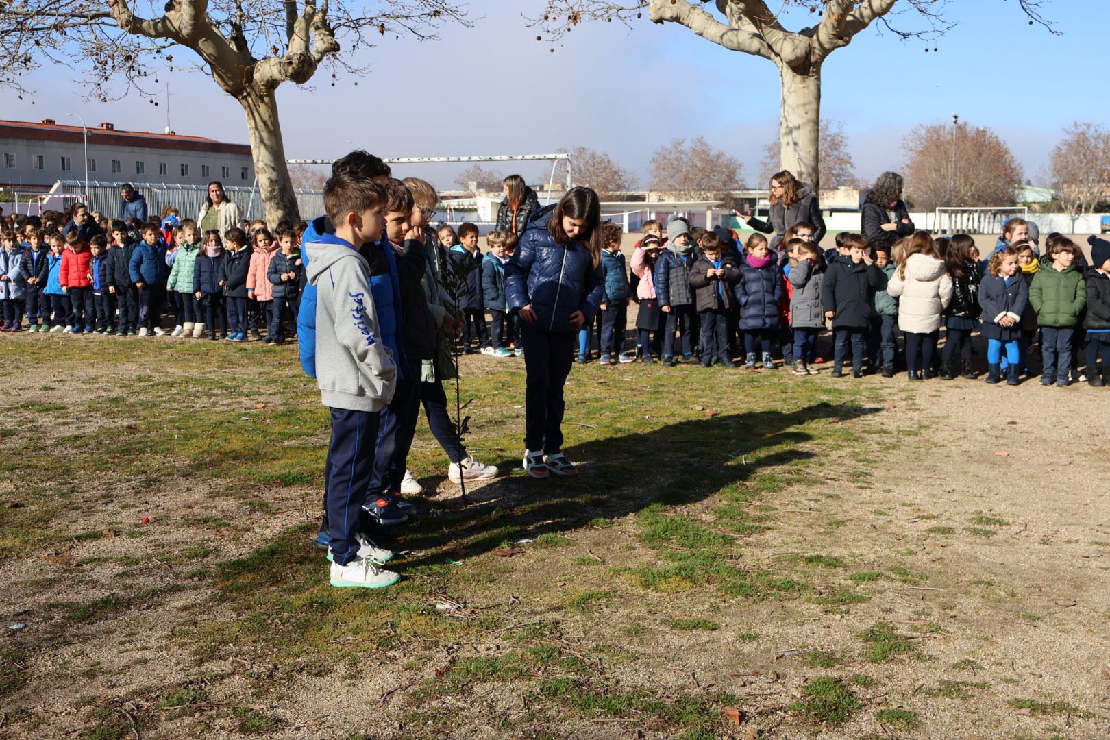 Carlos García Carbayo, presenta el nuevo programa de educación ambiental ‘Patios por el Clima’