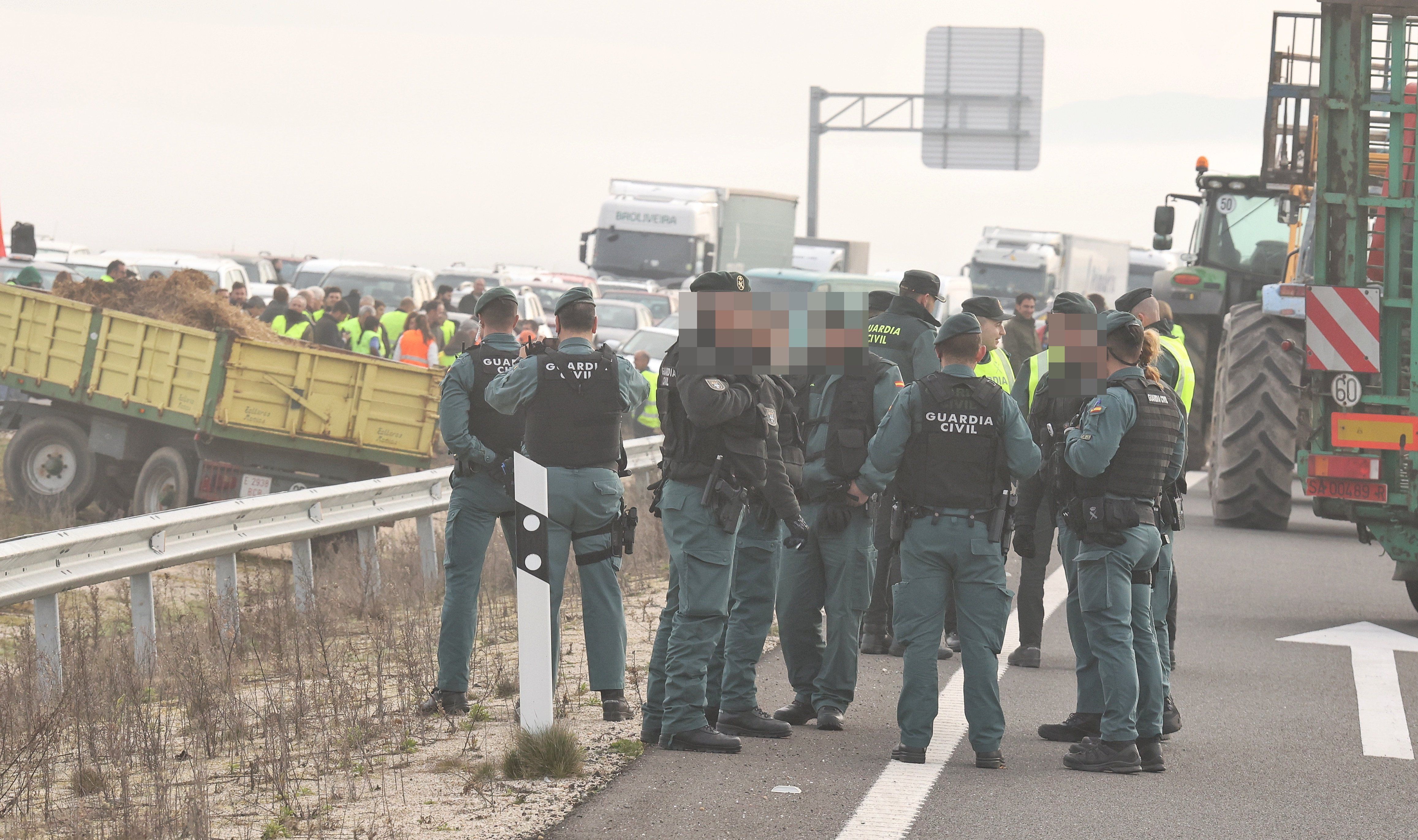 Corte de la A 62 y la N 620 en Fuentes de Oñoro   Foto José Vicente (1)