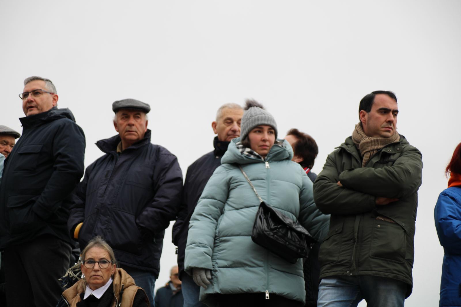 Ambiente en el encierro a caballo del Carnaval del Toro de Ciudad Rodrigo 2024