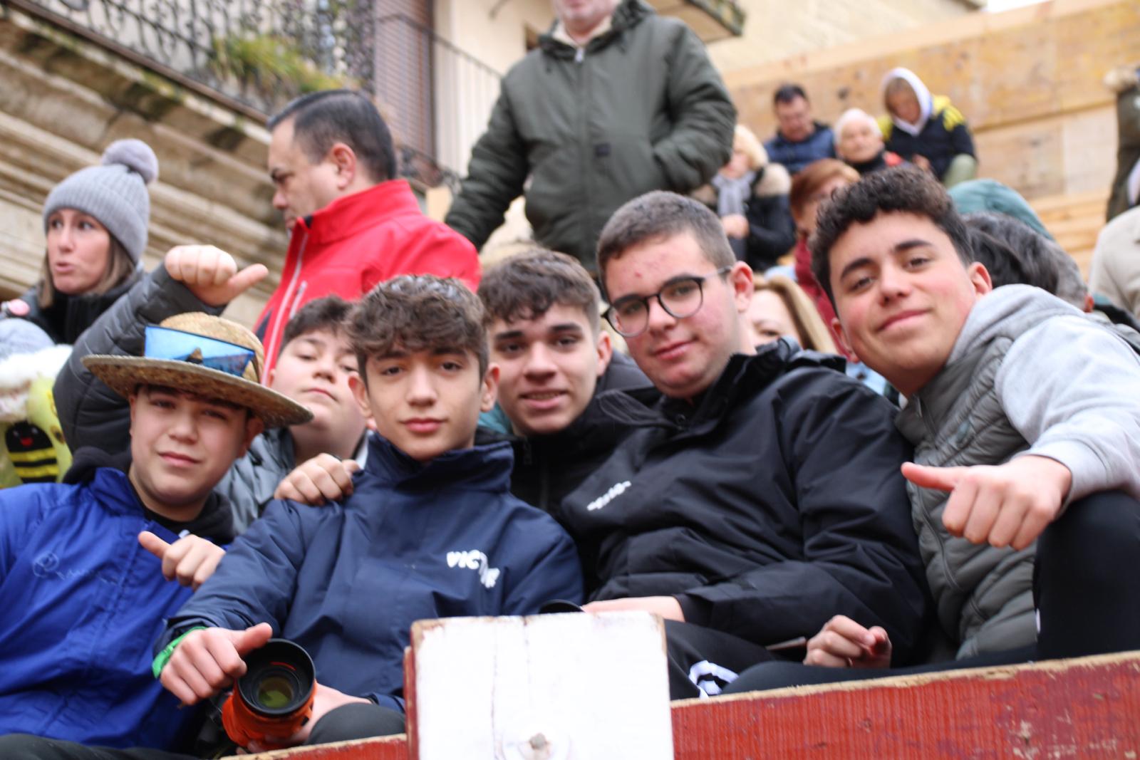 GALERÍA | Ambiente encierro urbano lunes de Carnaval en Ciudad Rodrigo, 12 de febrero de 2024. Fotos S24H