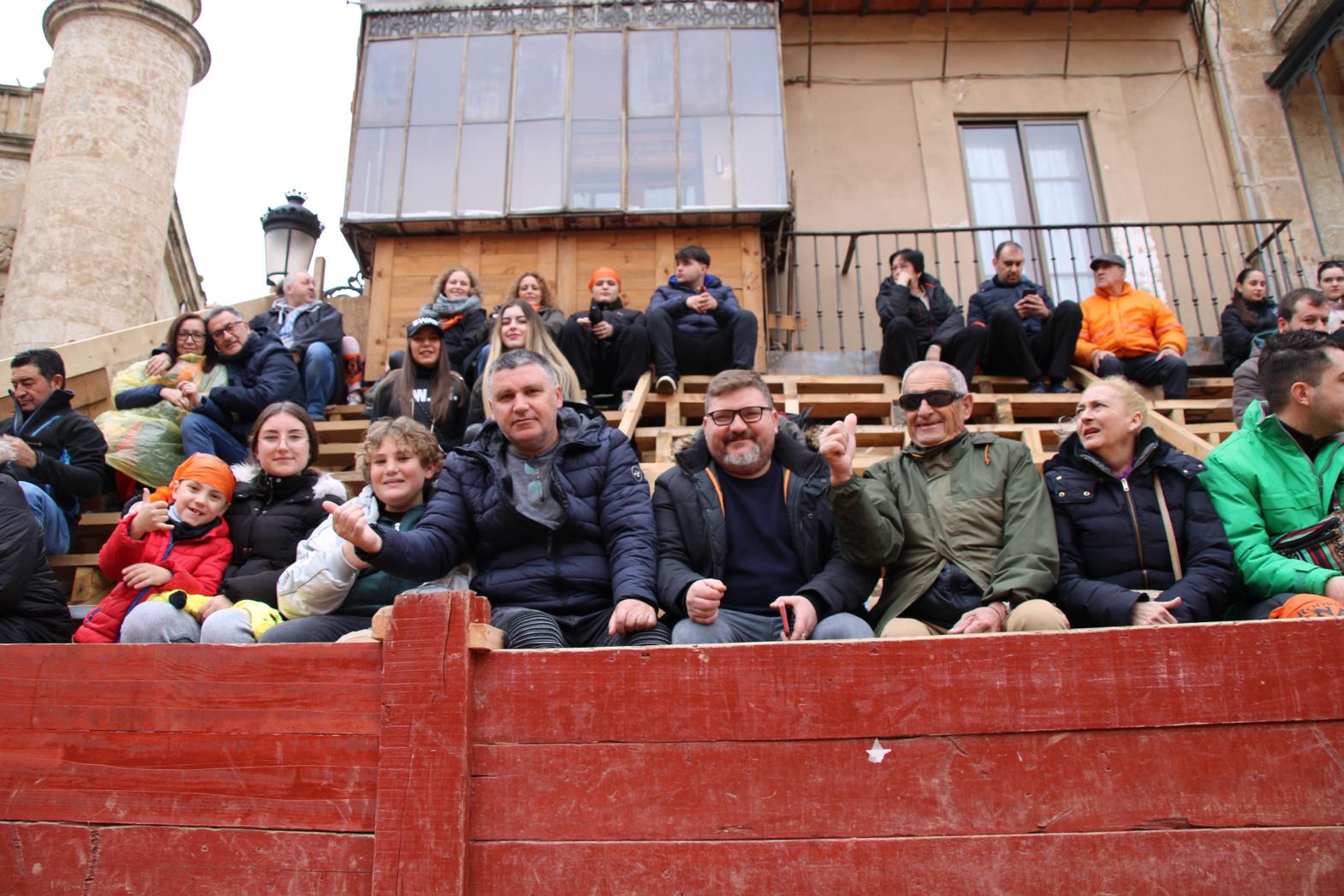 GALERÍA | Ambiente encierro urbano lunes de Carnaval en Ciudad Rodrigo, 12 de febrero de 2024. Fotos S24H