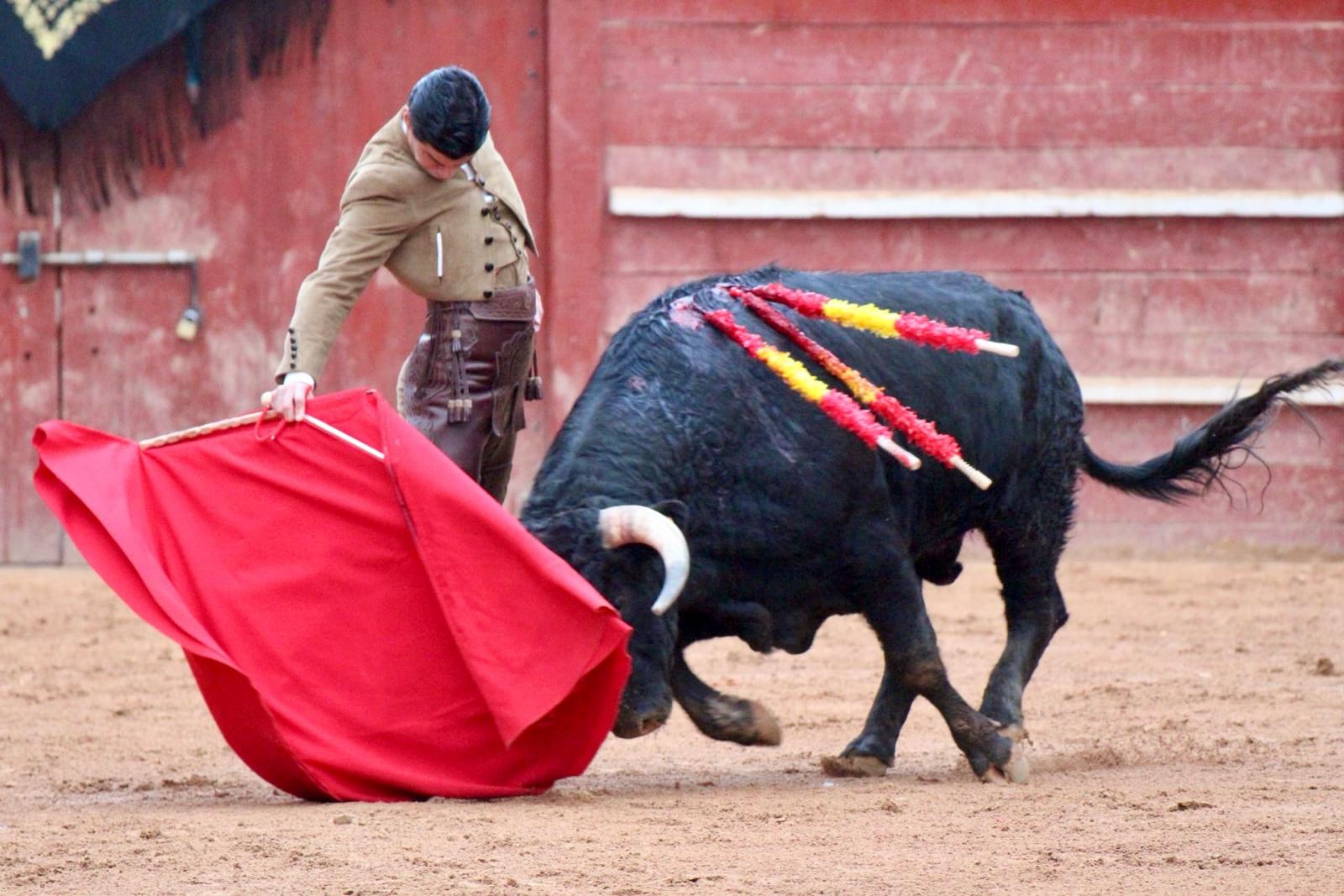 Pablo Aguado en el festival taurino del martes de carnaval en Ciudad Rodrigo | Fotos: Carlos Hernández Gago