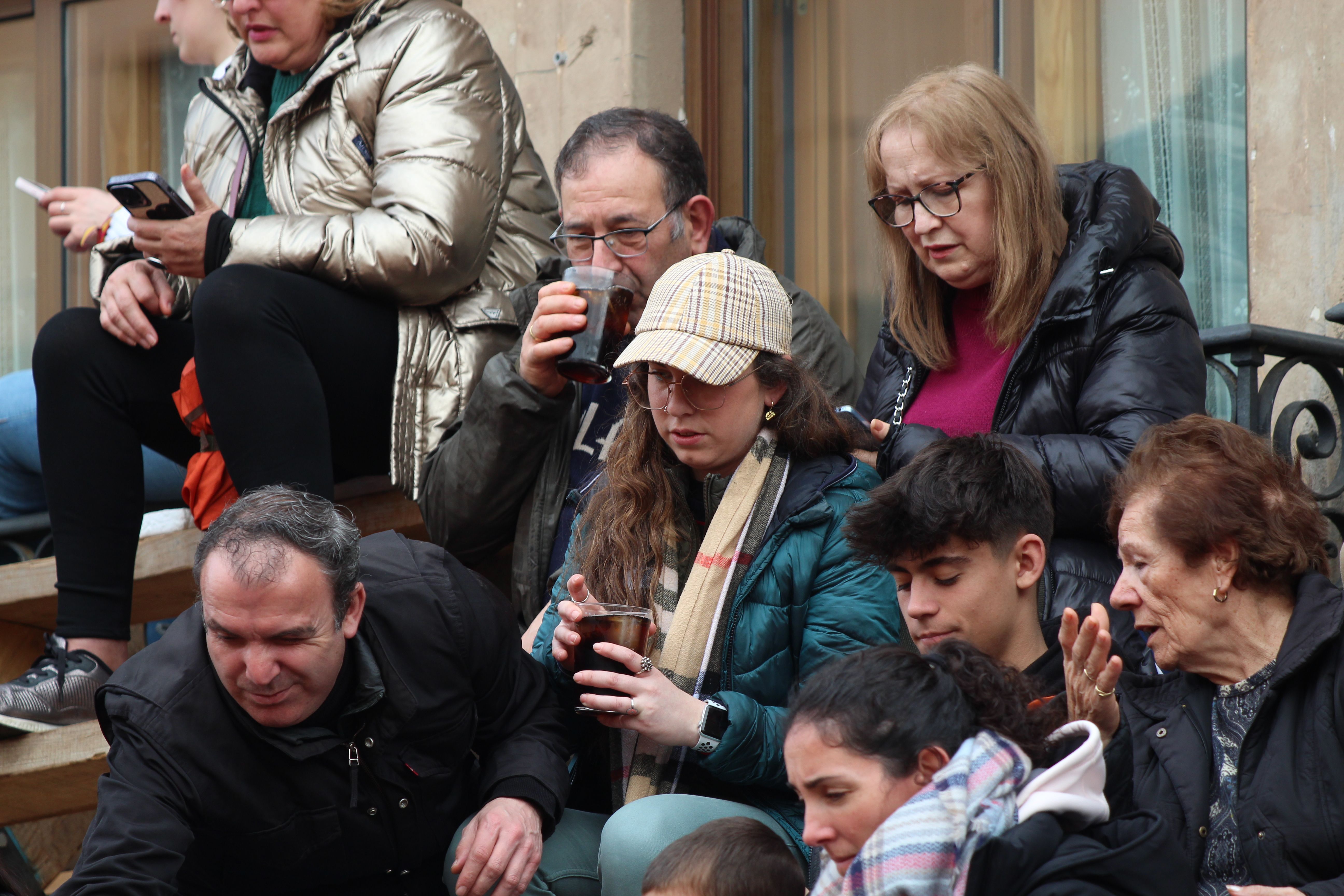 Ambiente en martes de Carnaval en Ciudad Rodrigo