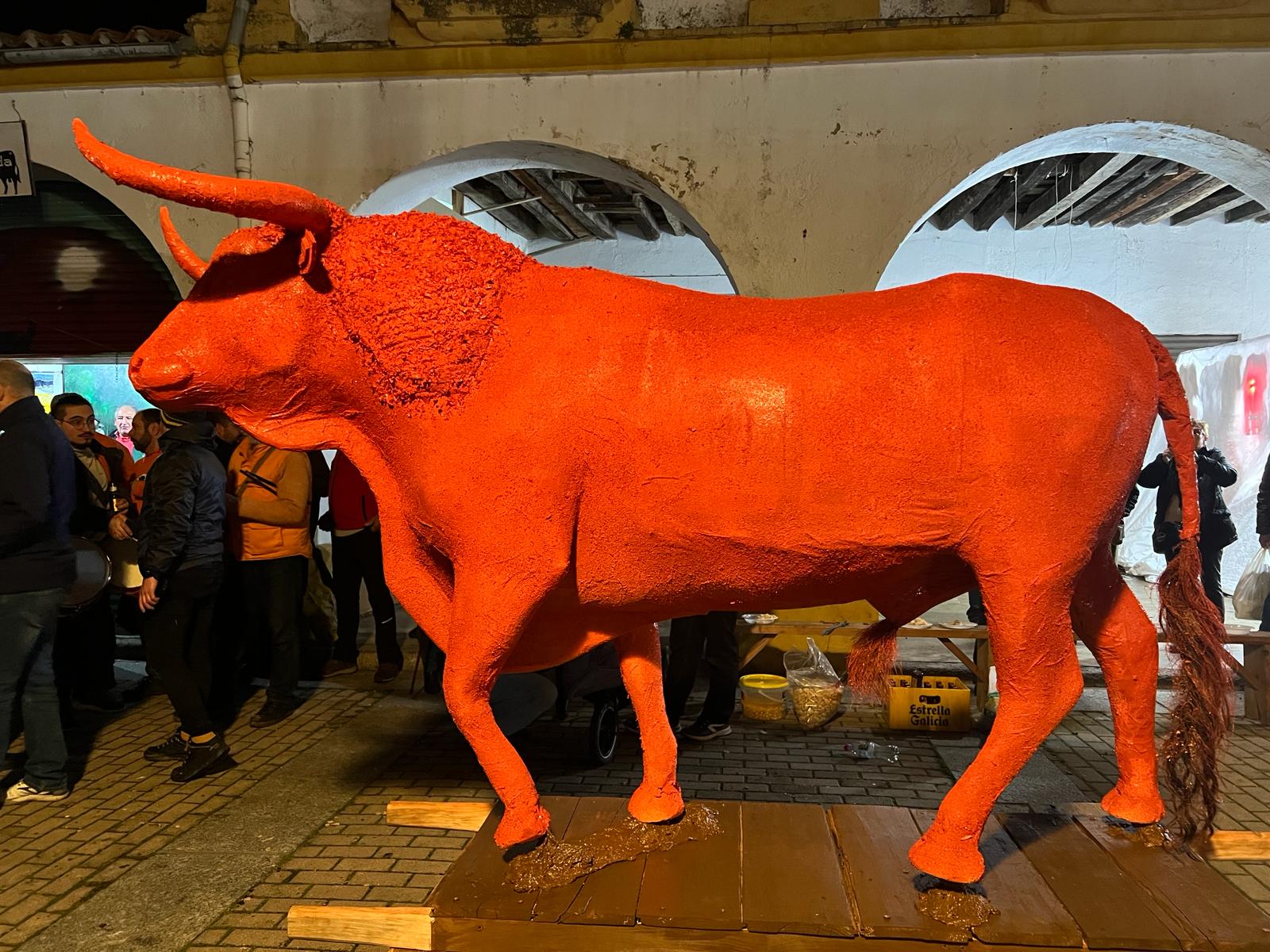 GALERÍA | Pasacalles con la quema del toro de cenizos y petición de cenizos en Ciudad Rodrigo. Fotos: Verónica Tapia