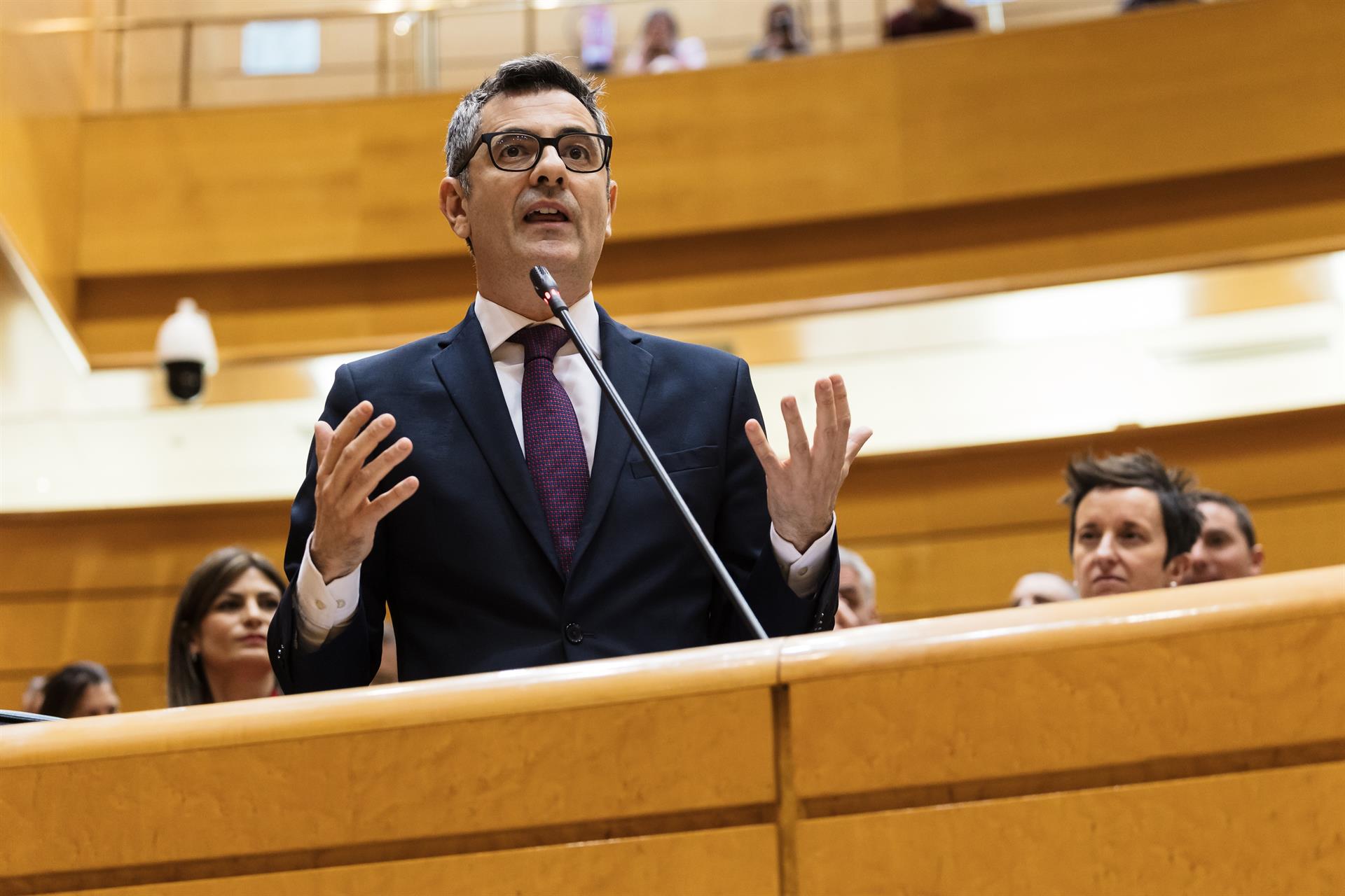 El ministro de Presidencia, Justicia y Relaciones con las Cortes, Félix Bolaños. Foto de archivo| Europa Press