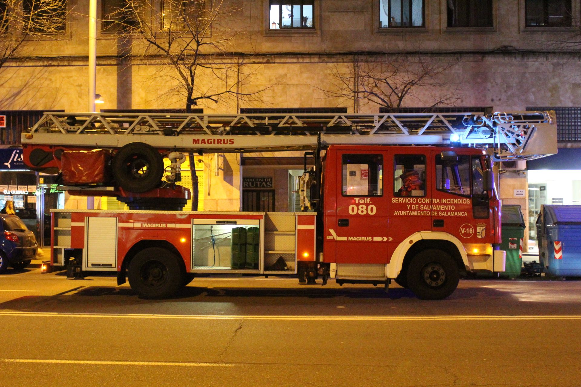 Imagen de archivo de los Bomberos de Salamanca